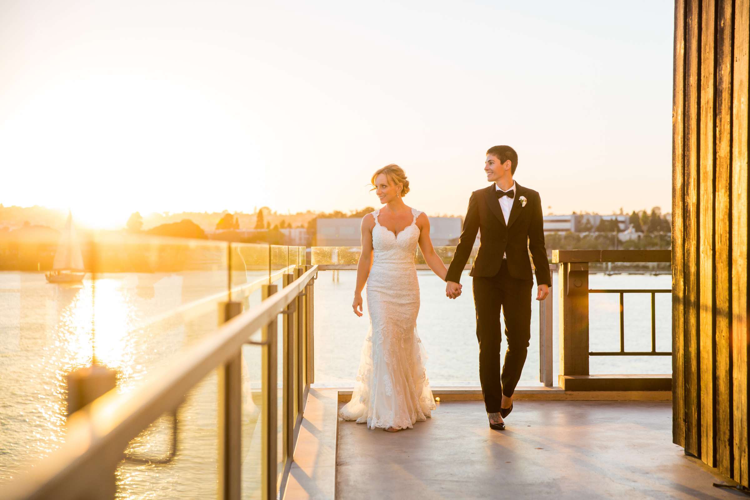 Tom Ham's Lighthouse Wedding coordinated by Aquilone Events, Angela and Ellen Wedding Photo #420781 by True Photography