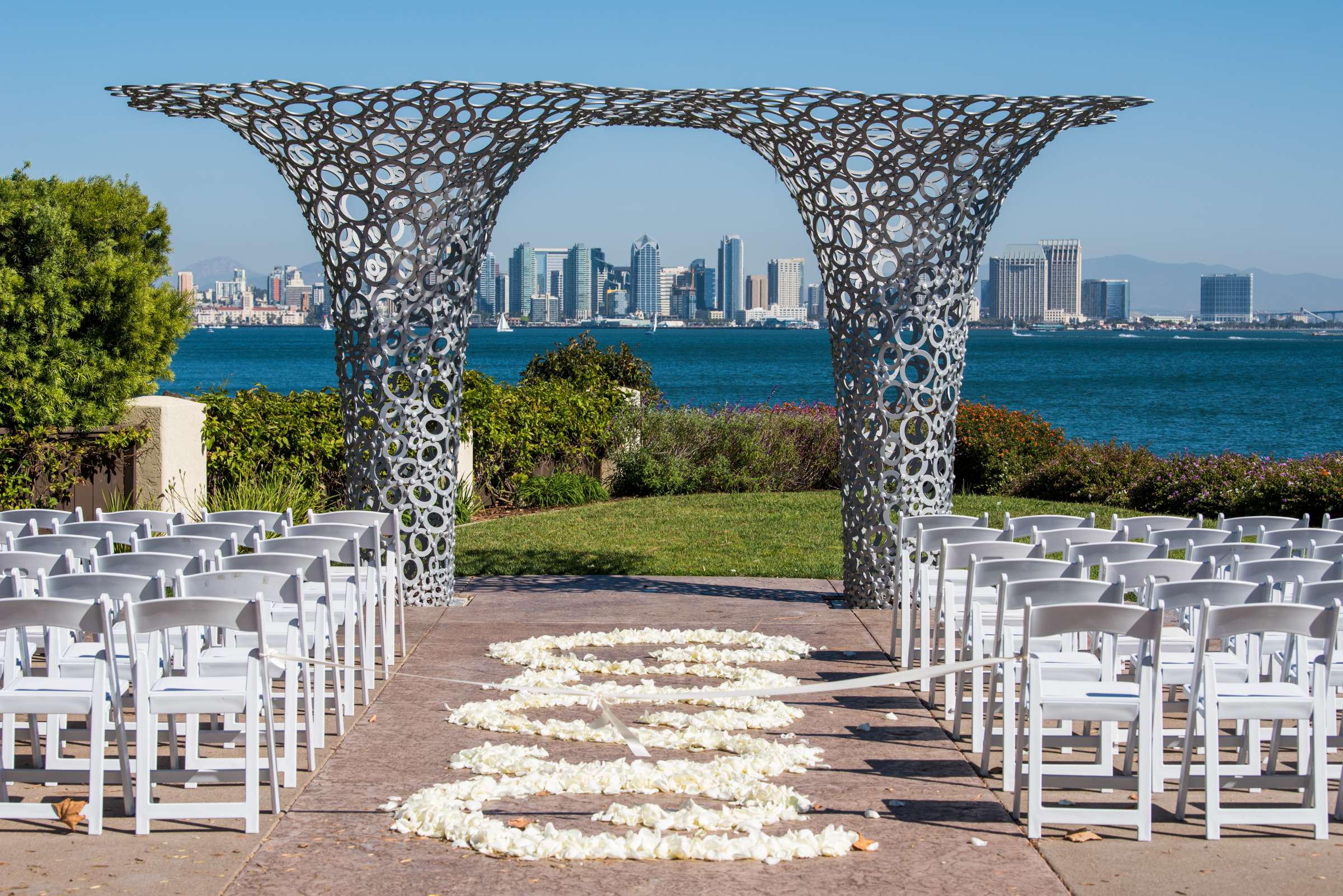 Tom Ham's Lighthouse Wedding coordinated by Aquilone Events, Angela and Ellen Wedding Photo #420827 by True Photography