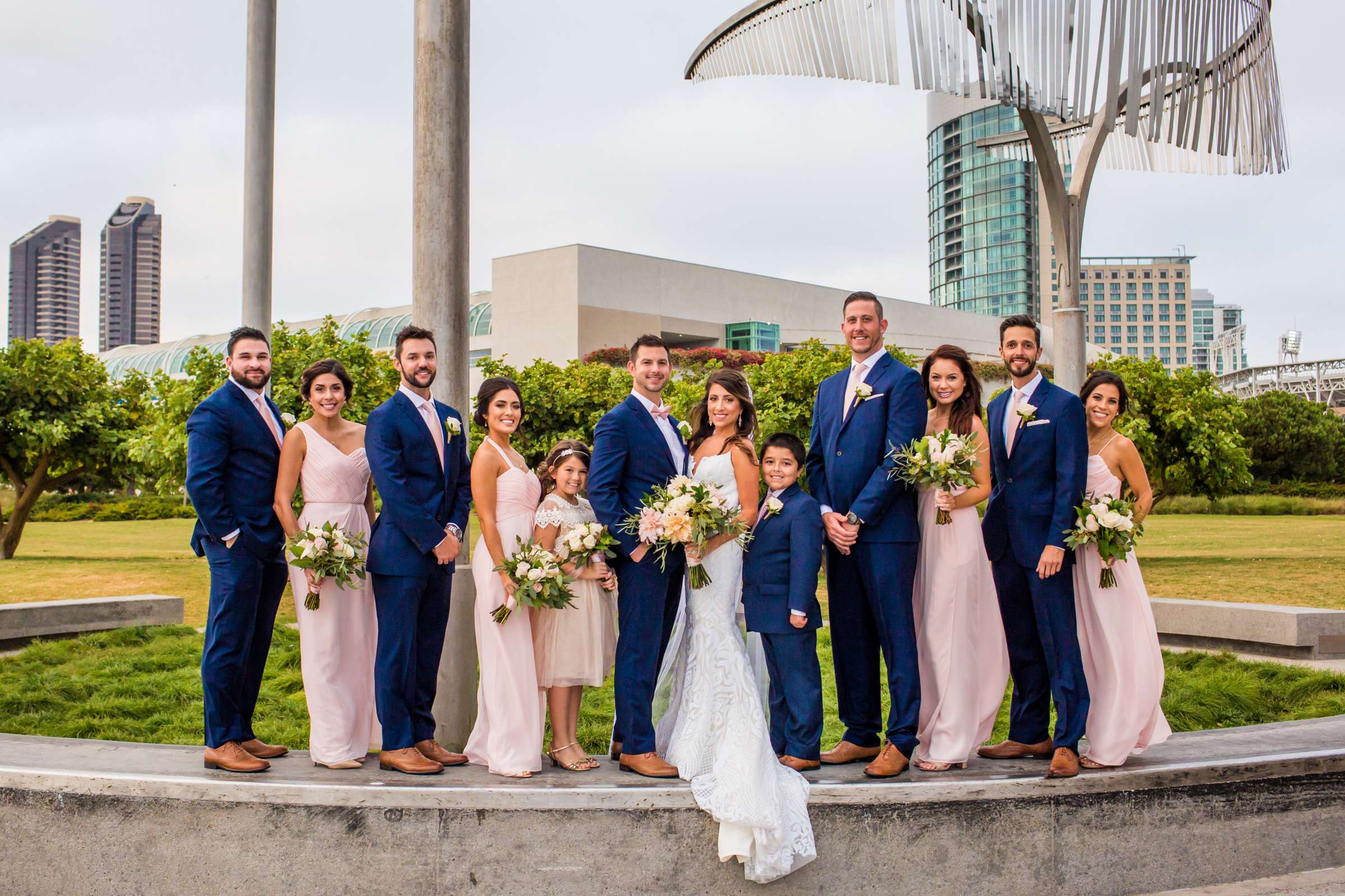 Hilton San Diego Bayfront Wedding coordinated by Kristana Marie Events, Lauren and Brant Wedding Photo #421447 by True Photography