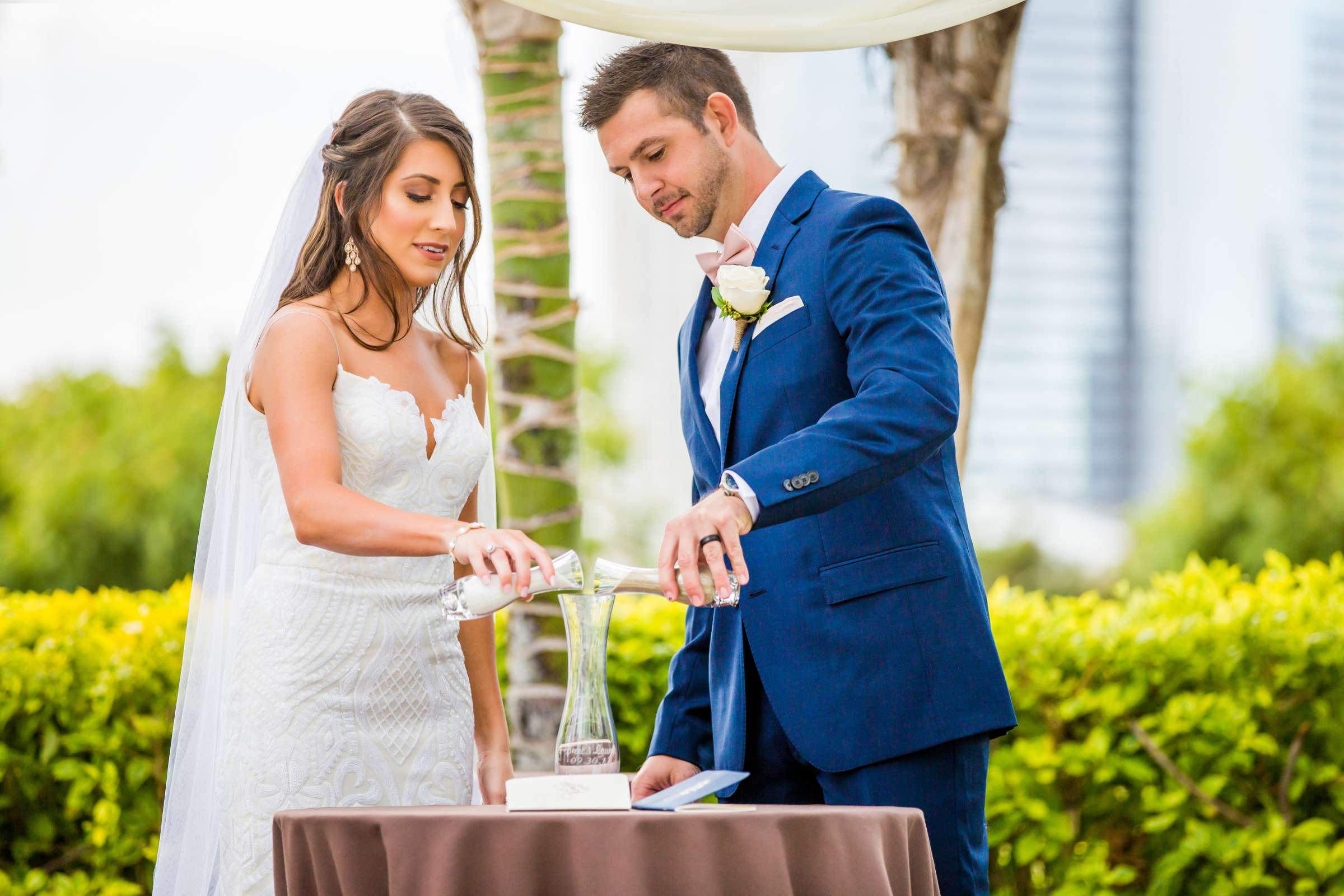 Hilton San Diego Bayfront Wedding coordinated by Kristana Marie Events, Lauren and Brant Wedding Photo #421472 by True Photography