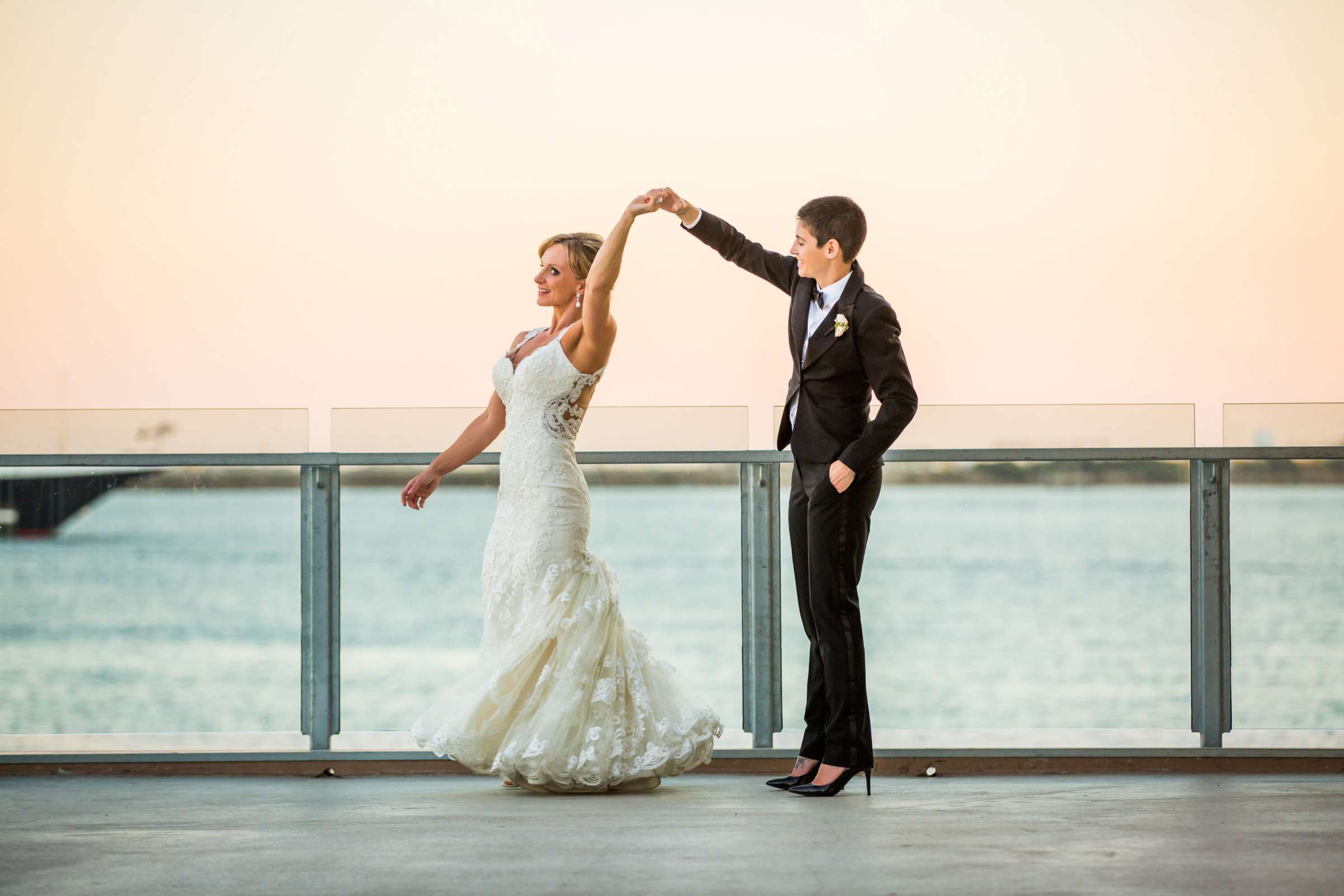 Tom Ham's Lighthouse Wedding coordinated by Aquilone Events, Angela and Ellen Wedding Photo #421542 by True Photography