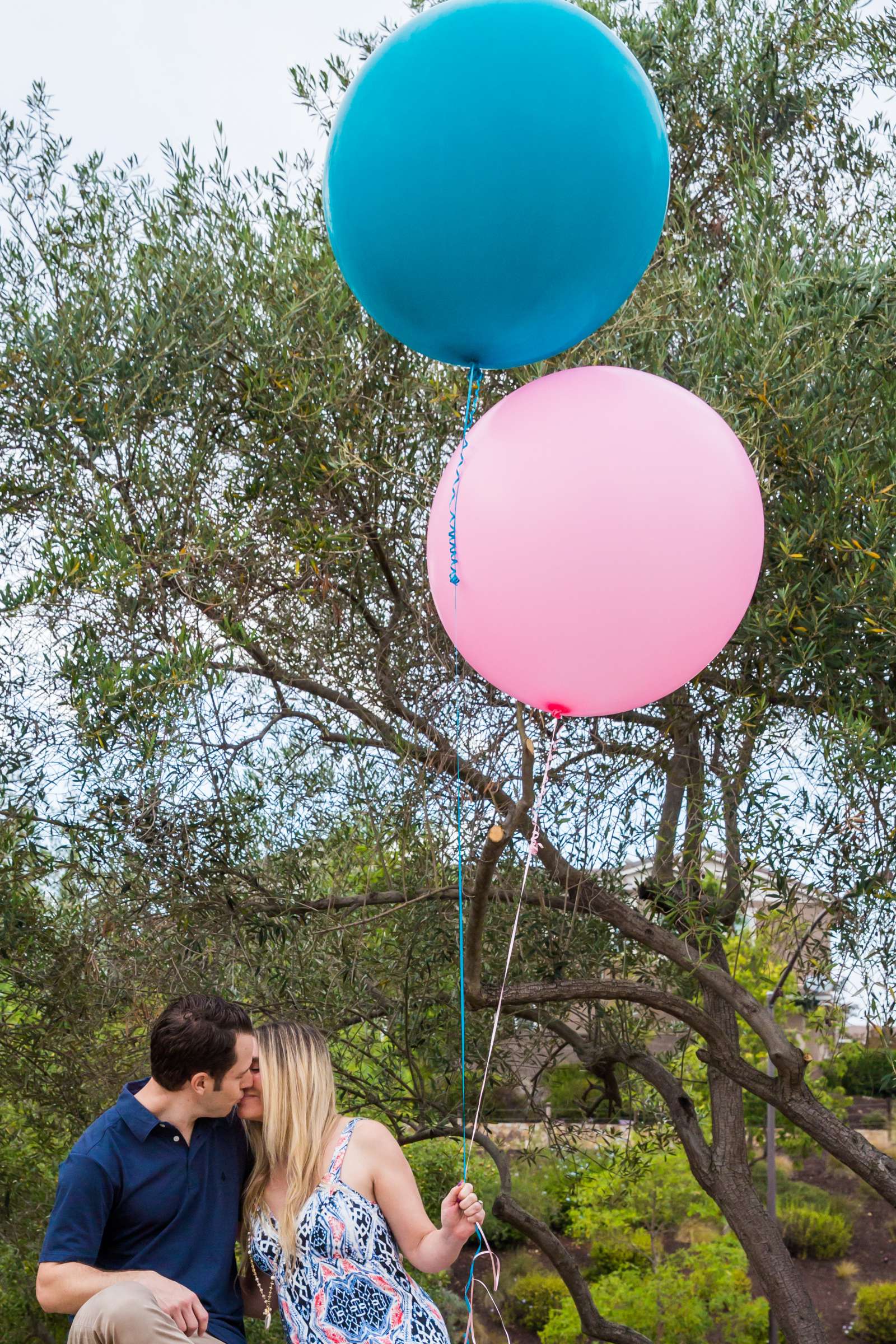 Family Portraits, Adrienne and Noah Gender Reveal Family Photo #1 by True Photography