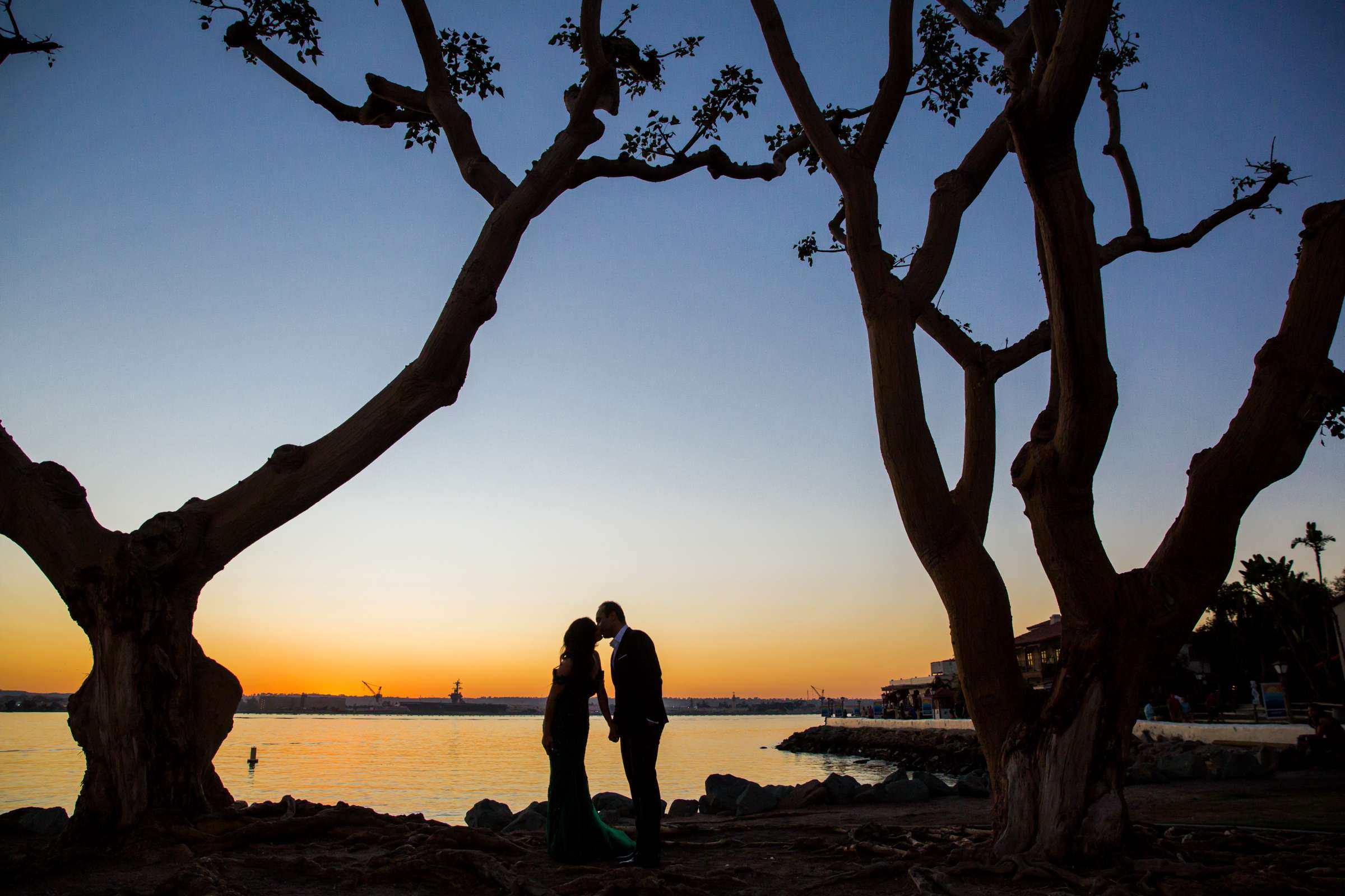 Sunset at Engagement, Paris and Farshid Engagement Photo #31 by True Photography