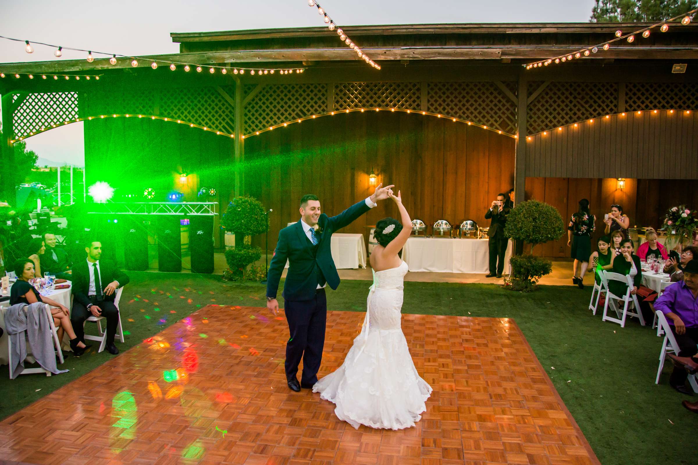 First Dance at Falkner Winery Wedding, Roxana and Cameron Wedding Photo #427441 by True Photography