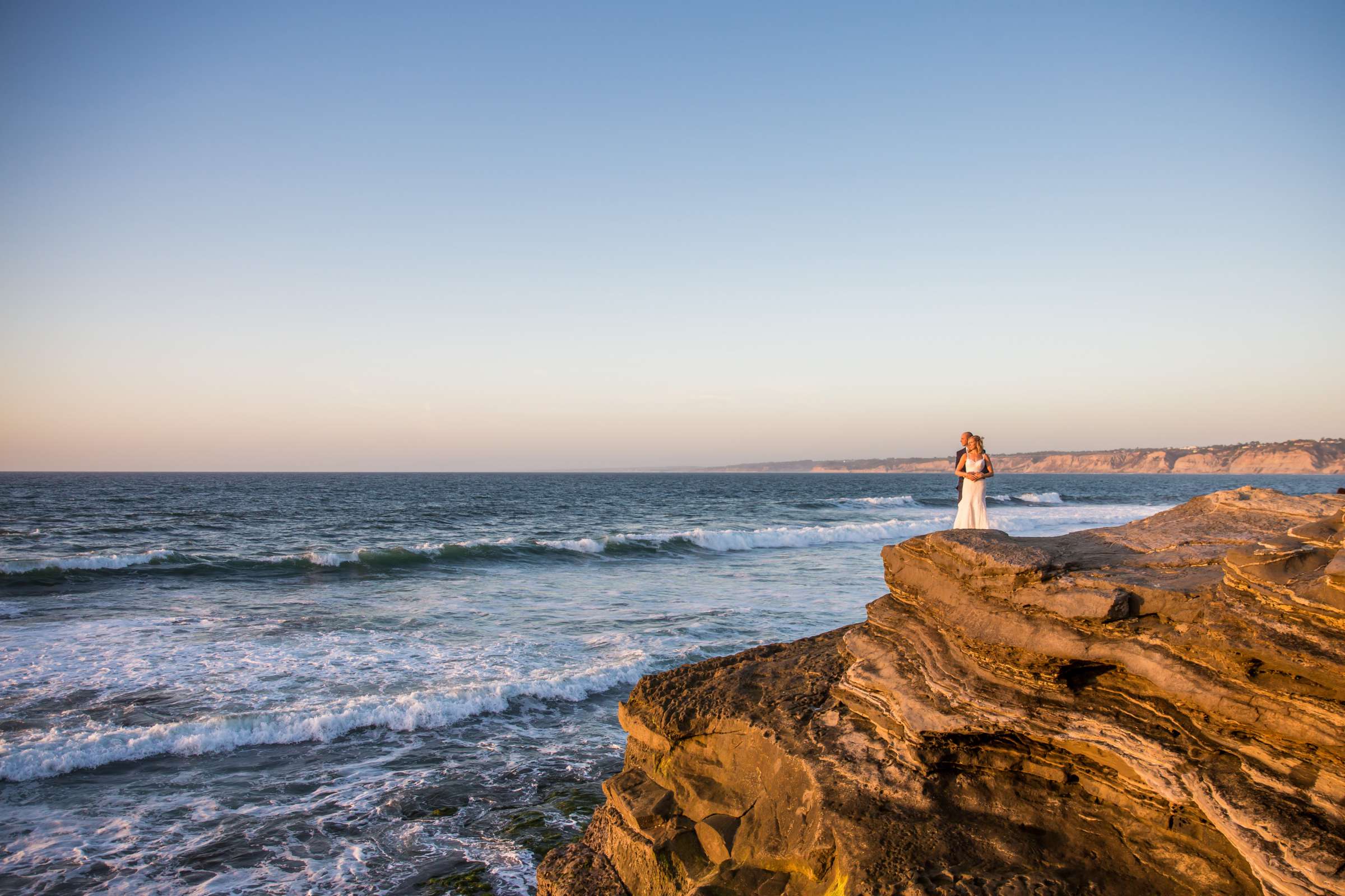 Beach at La Valencia Wedding, Leslie and Josh Wedding Photo #430839 by True Photography