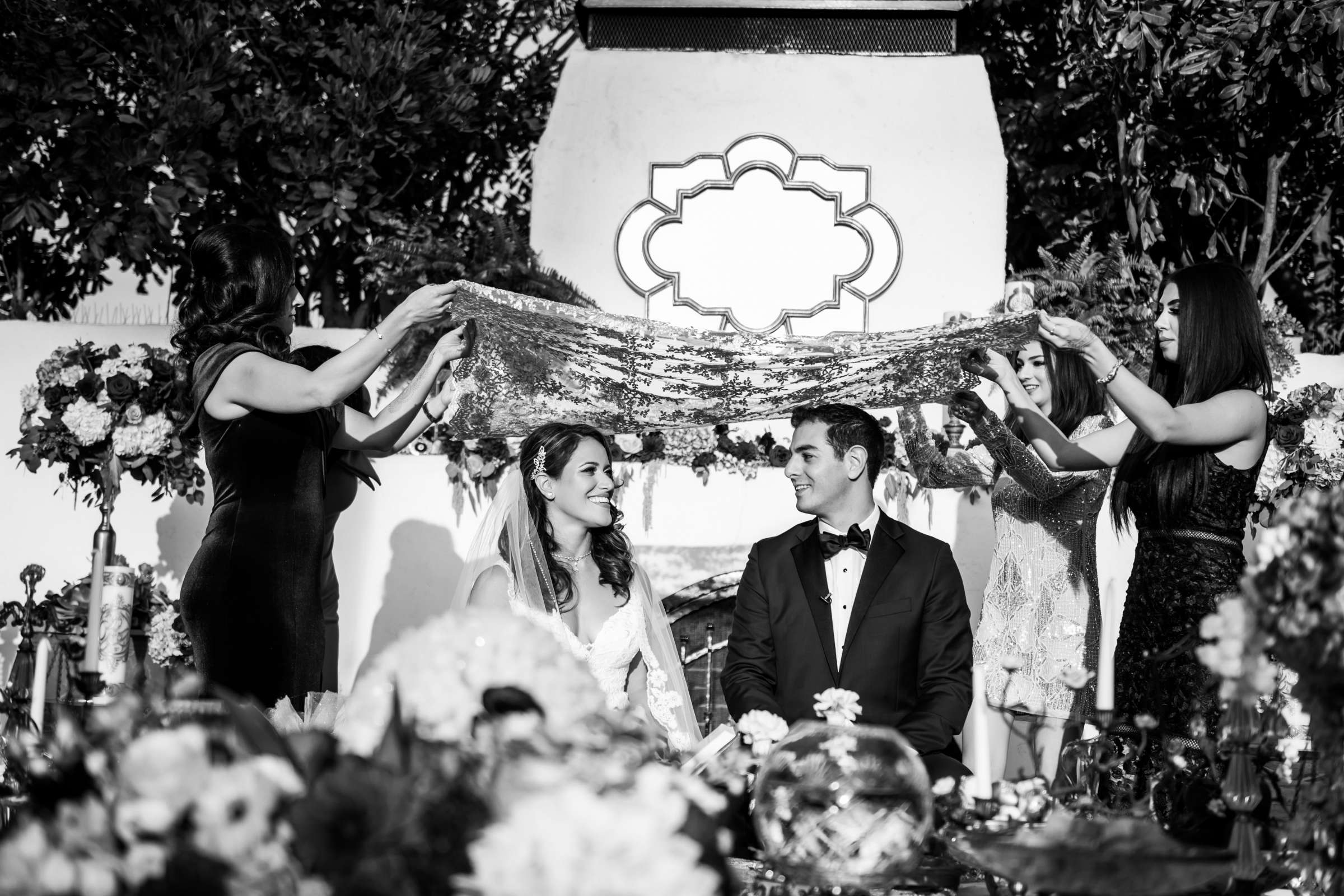 Casino San Clemente Wedding coordinated by Elegant Sofreh Design, Eli and Faisal Wedding Photo #12 by True Photography