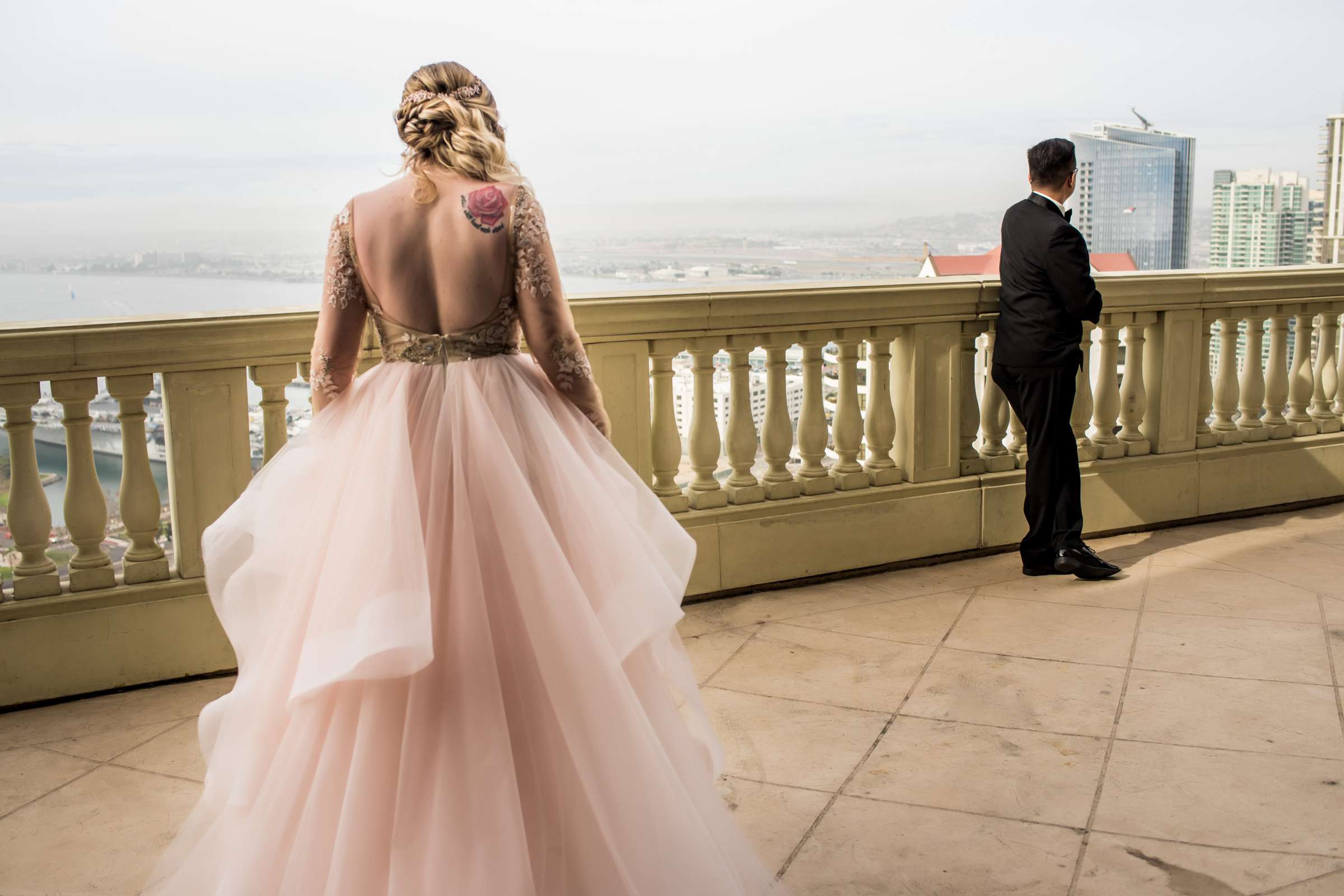 Manchester Grand Hyatt San Diego Wedding coordinated by Adore Wedding Design, Sarah and Jeremiah Wedding Photo #443797 by True Photography