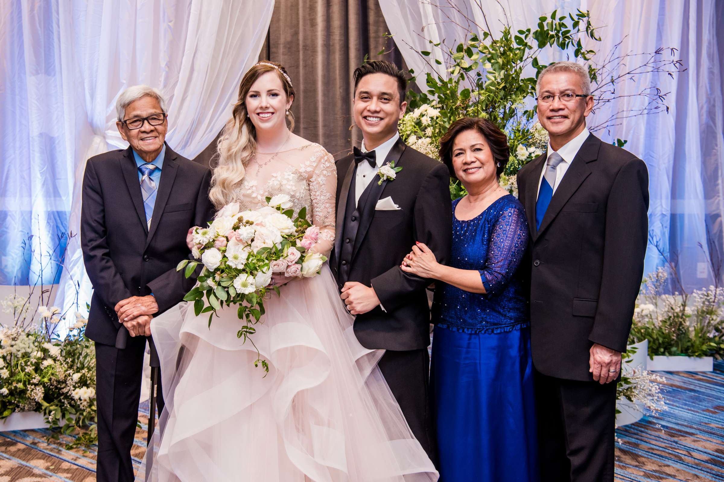 Manchester Grand Hyatt San Diego Wedding coordinated by Adore Wedding Design, Sarah and Jeremiah Wedding Photo #443865 by True Photography