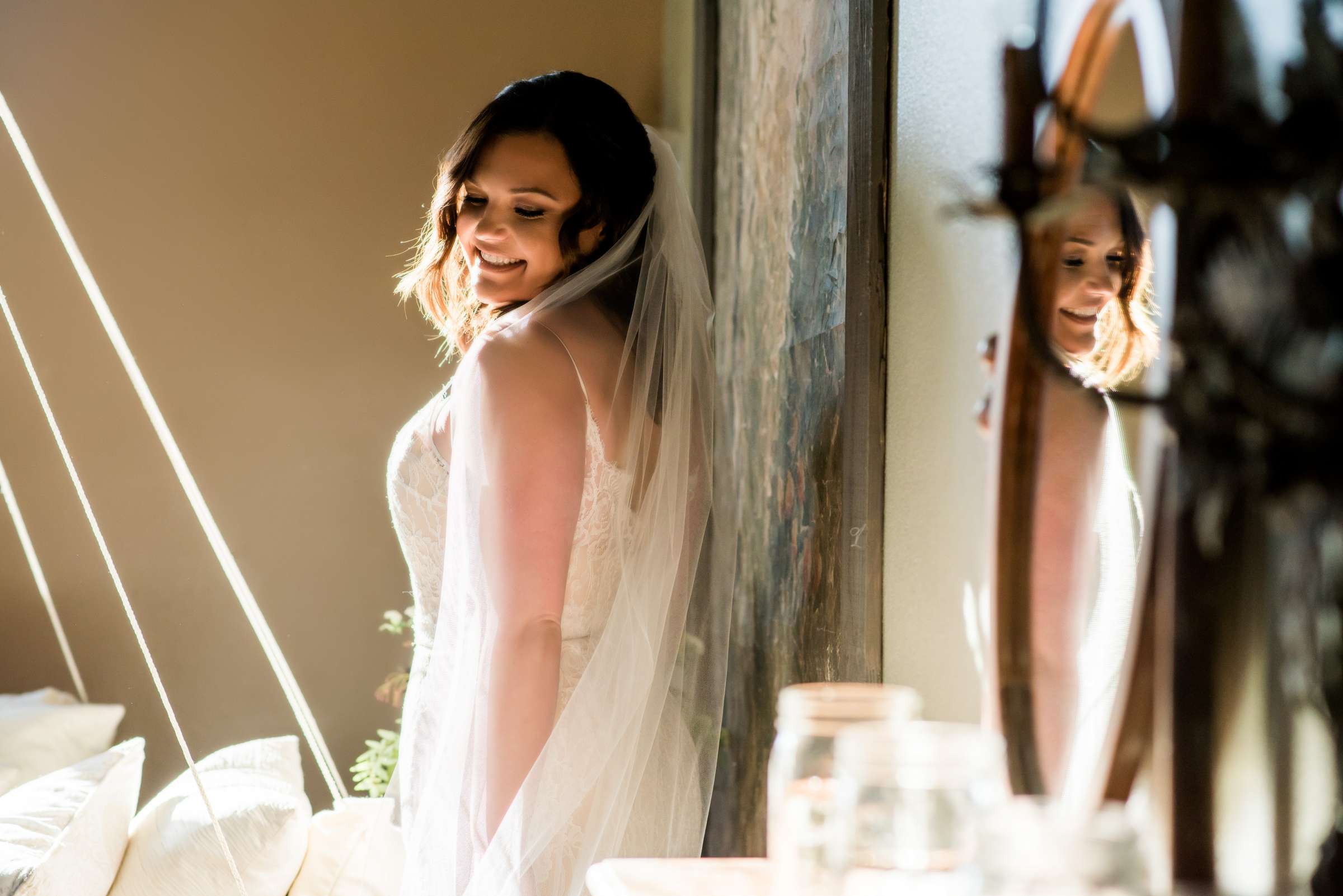 Bride at Ethereal Gardens Wedding, Lauren and Benjamin Wedding Photo #446539 by True Photography