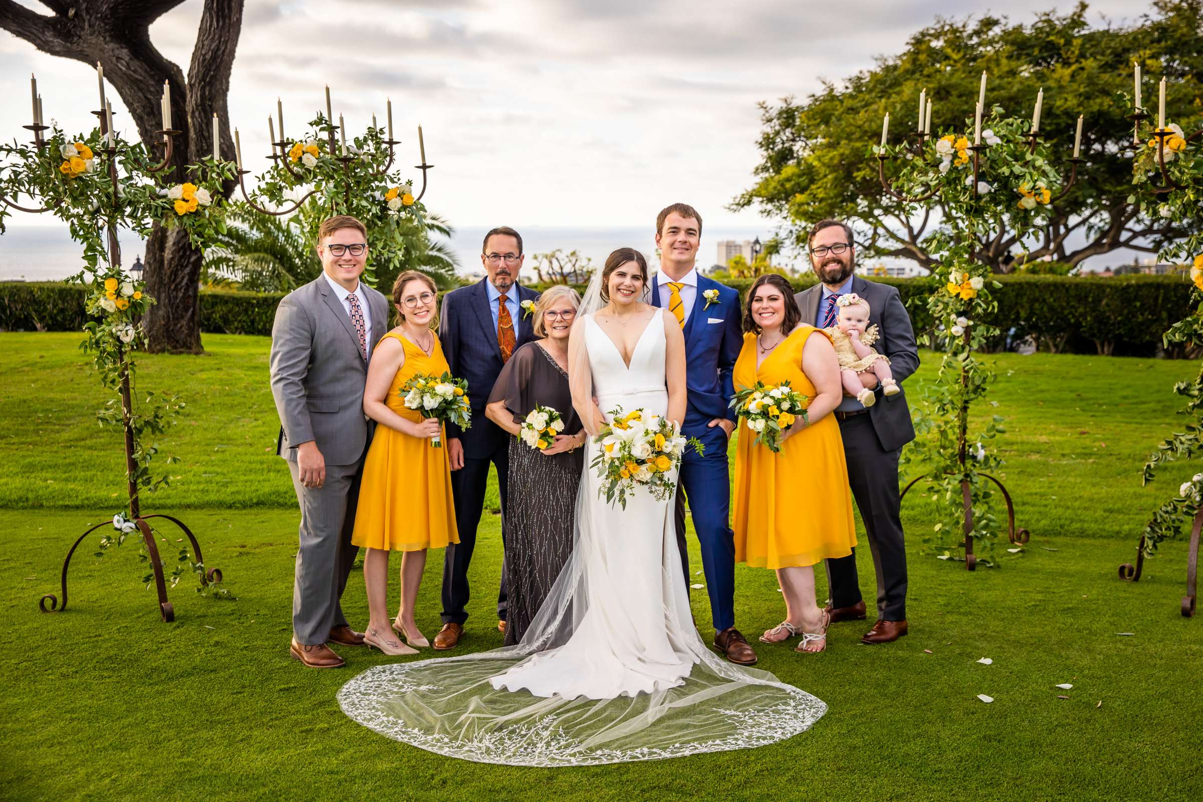 La Jolla Country Club Wedding coordinated by Creative Occasions, Abby and Steven Wedding Photo #19 by True Photography