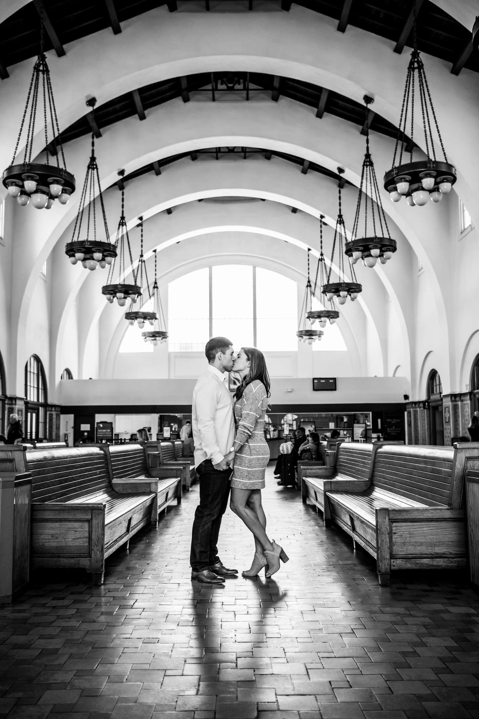 San Diego Courthouse Engagement, Amanda and Stephano Engagement Photo #23 by True Photography