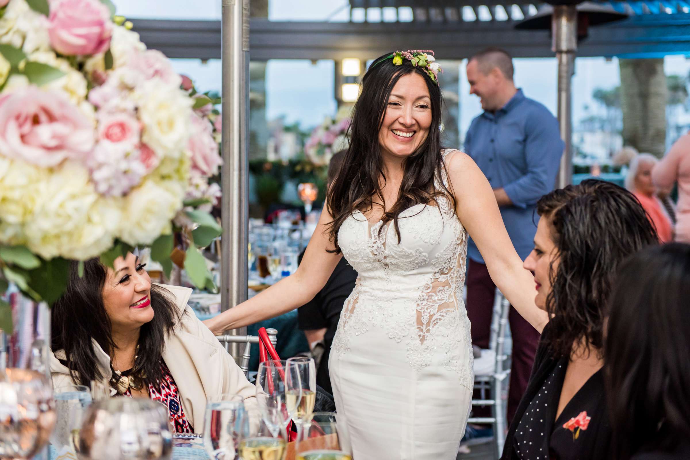 Loews Coronado Bay Resort Wedding coordinated by Grecia Binder, Veronica and Matthew Wedding Photo #104 by True Photography