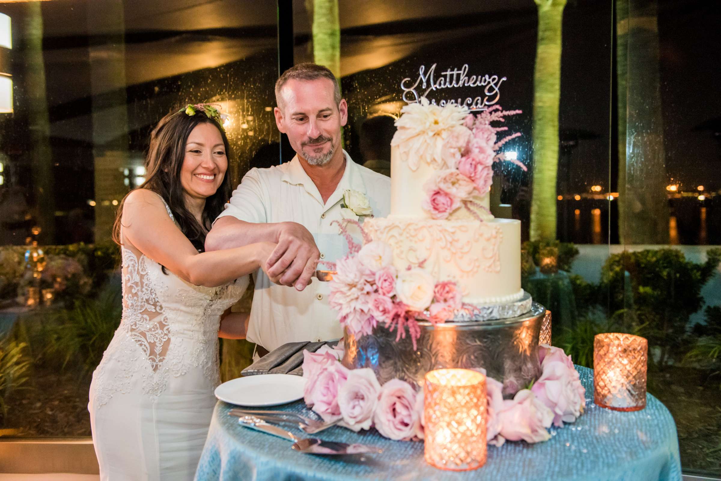 Loews Coronado Bay Resort Wedding coordinated by Grecia Binder, Veronica and Matthew Wedding Photo #113 by True Photography