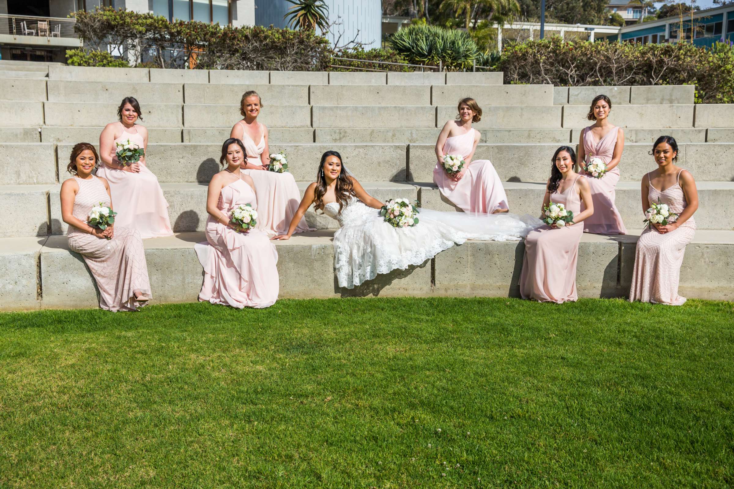 Scripps Seaside Forum Wedding coordinated by Lavish Weddings, Krystle and Justin Wedding Photo #453297 by True Photography