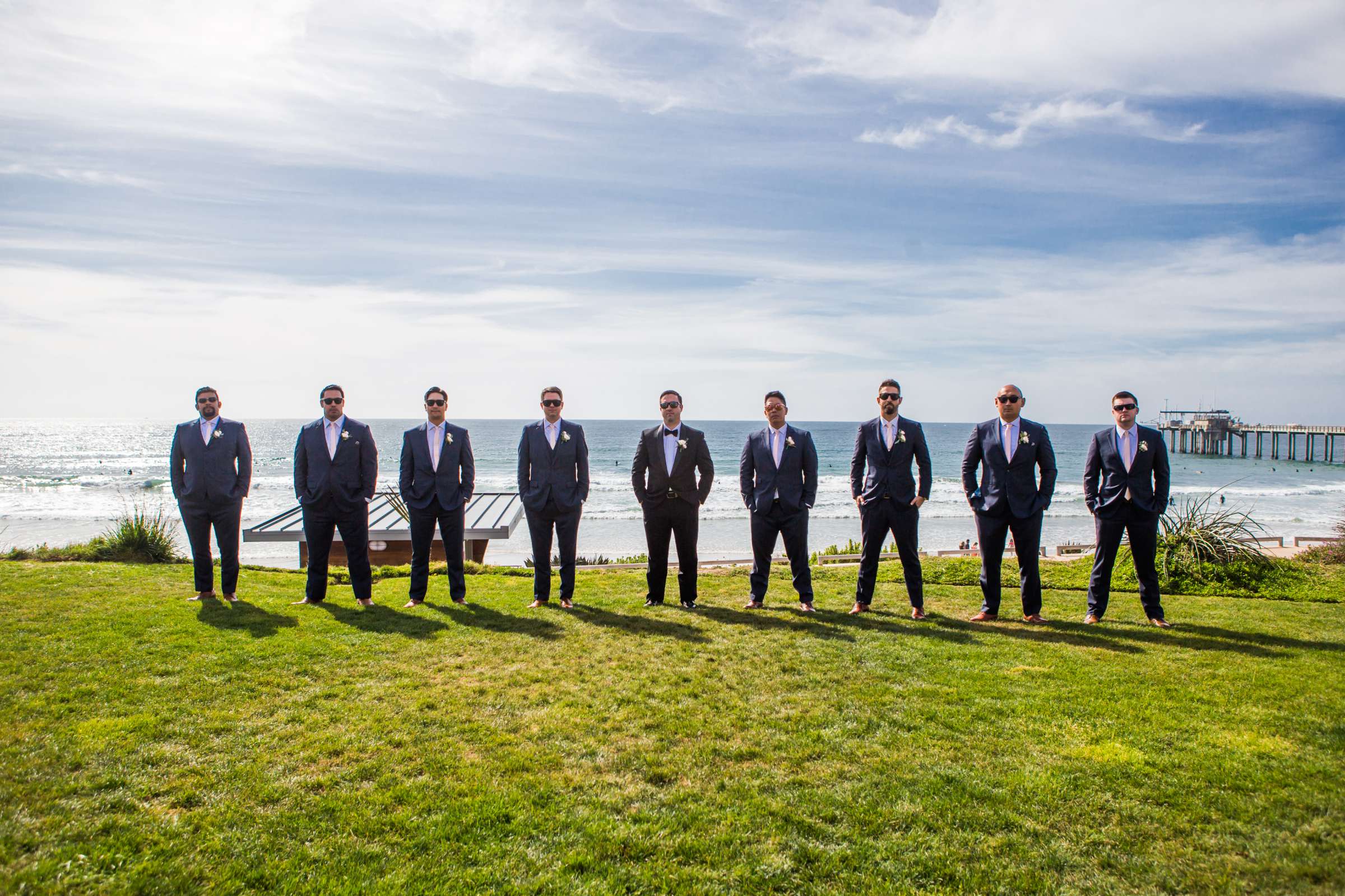 Scripps Seaside Forum Wedding coordinated by Lavish Weddings, Krystle and Justin Wedding Photo #453302 by True Photography