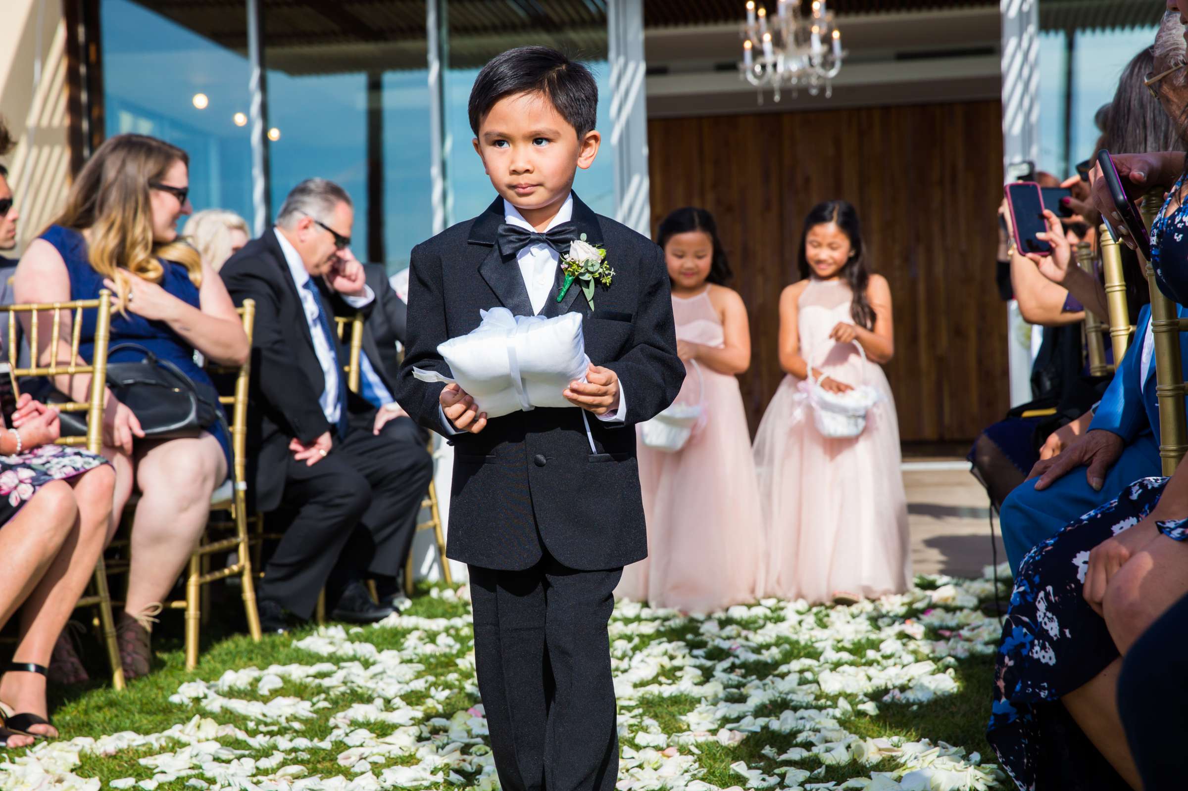 Scripps Seaside Forum Wedding coordinated by Lavish Weddings, Krystle and Justin Wedding Photo #453308 by True Photography