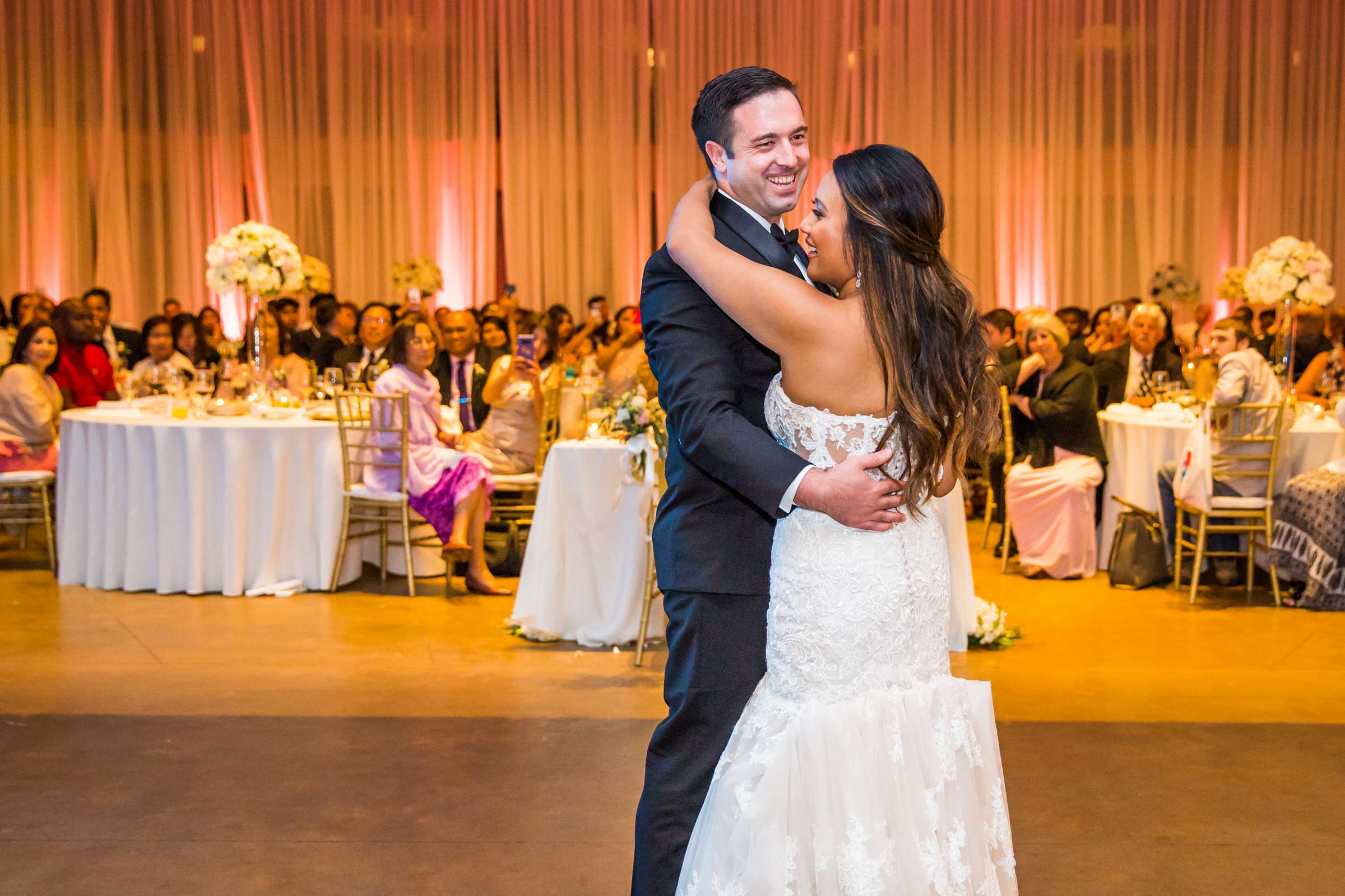 Scripps Seaside Forum Wedding coordinated by Lavish Weddings, Krystle and Justin Wedding Photo #453350 by True Photography