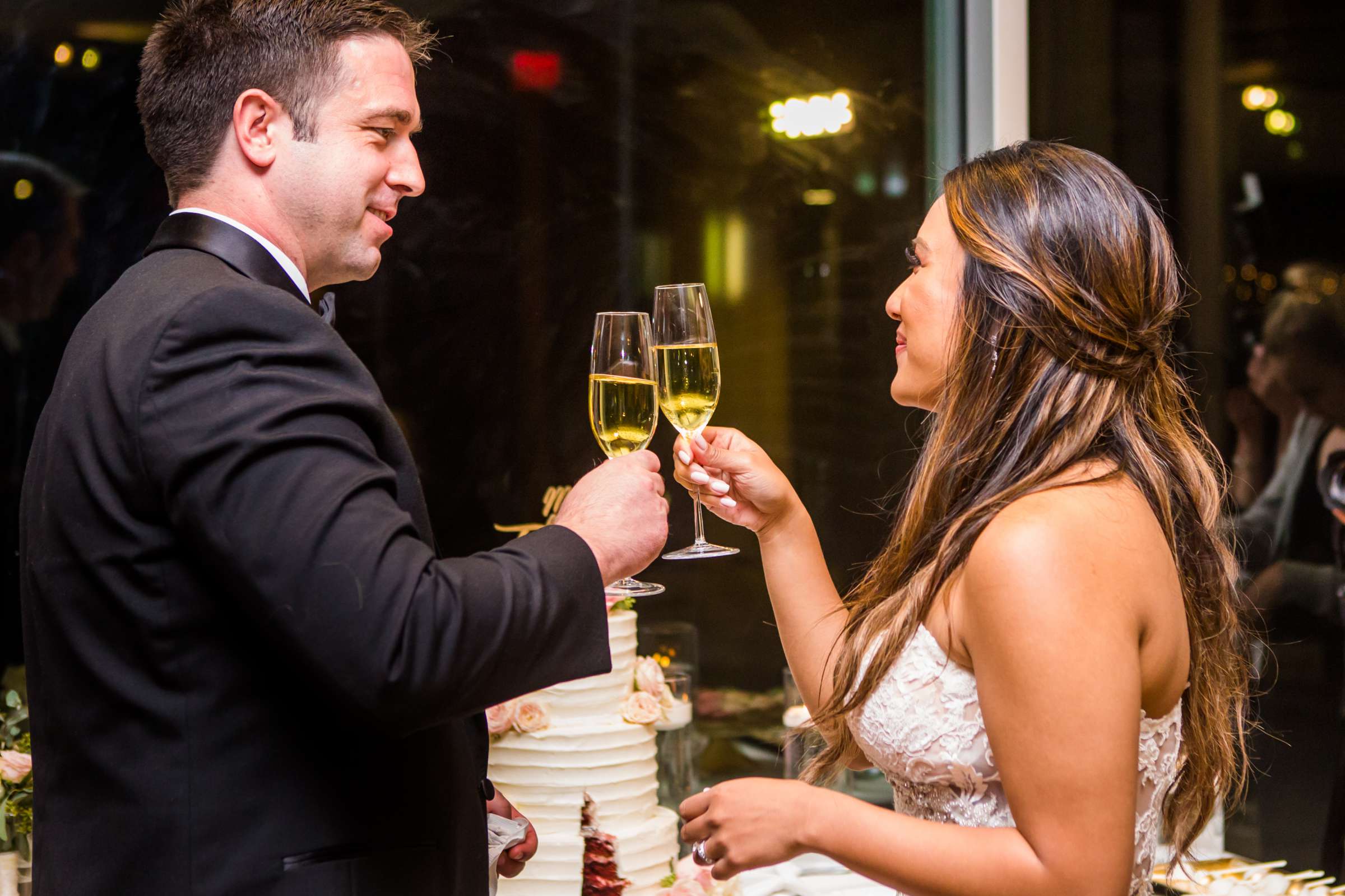 Scripps Seaside Forum Wedding coordinated by Lavish Weddings, Krystle and Justin Wedding Photo #453357 by True Photography