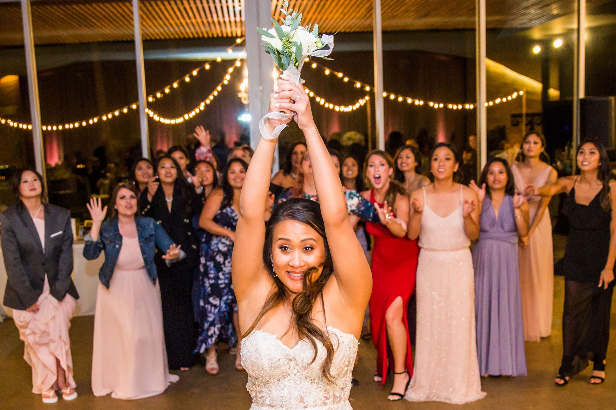 Scripps Seaside Forum Wedding coordinated by Lavish Weddings, Krystle and Justin Wedding Photo #453358 by True Photography