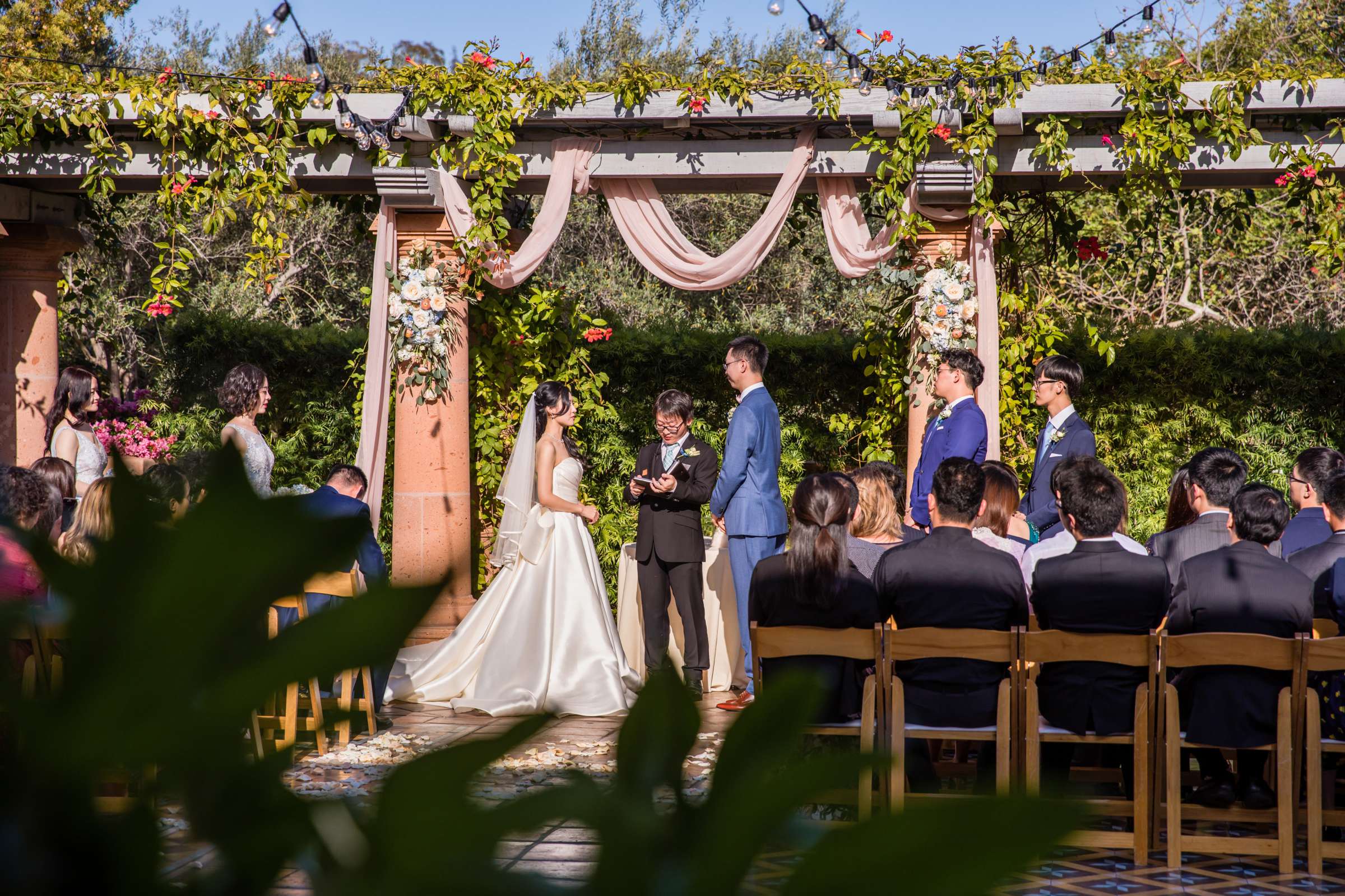 Rancho Valencia Wedding coordinated by Adore Wedding Design, Vivienne and Lingfei Wedding Photo #454563 by True Photography