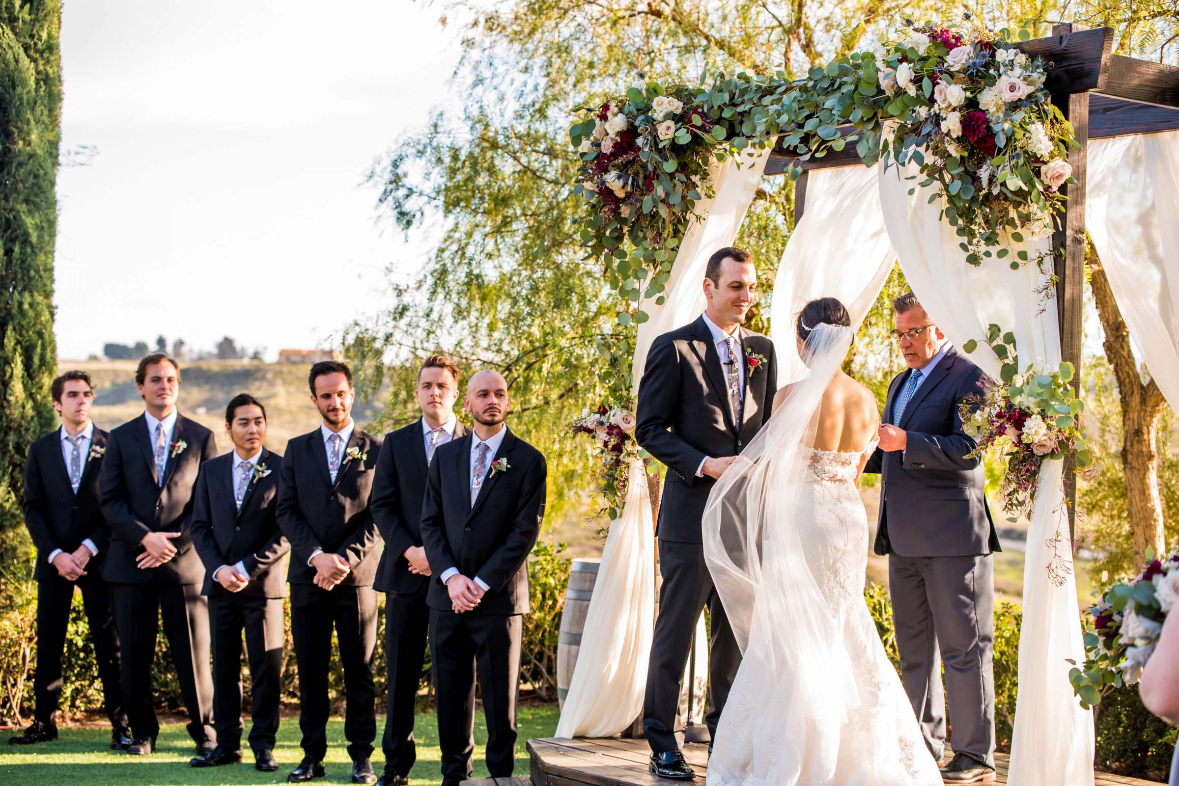 Falkner Winery Wedding, Valerie and Josh Wedding Photo #96 by True Photography