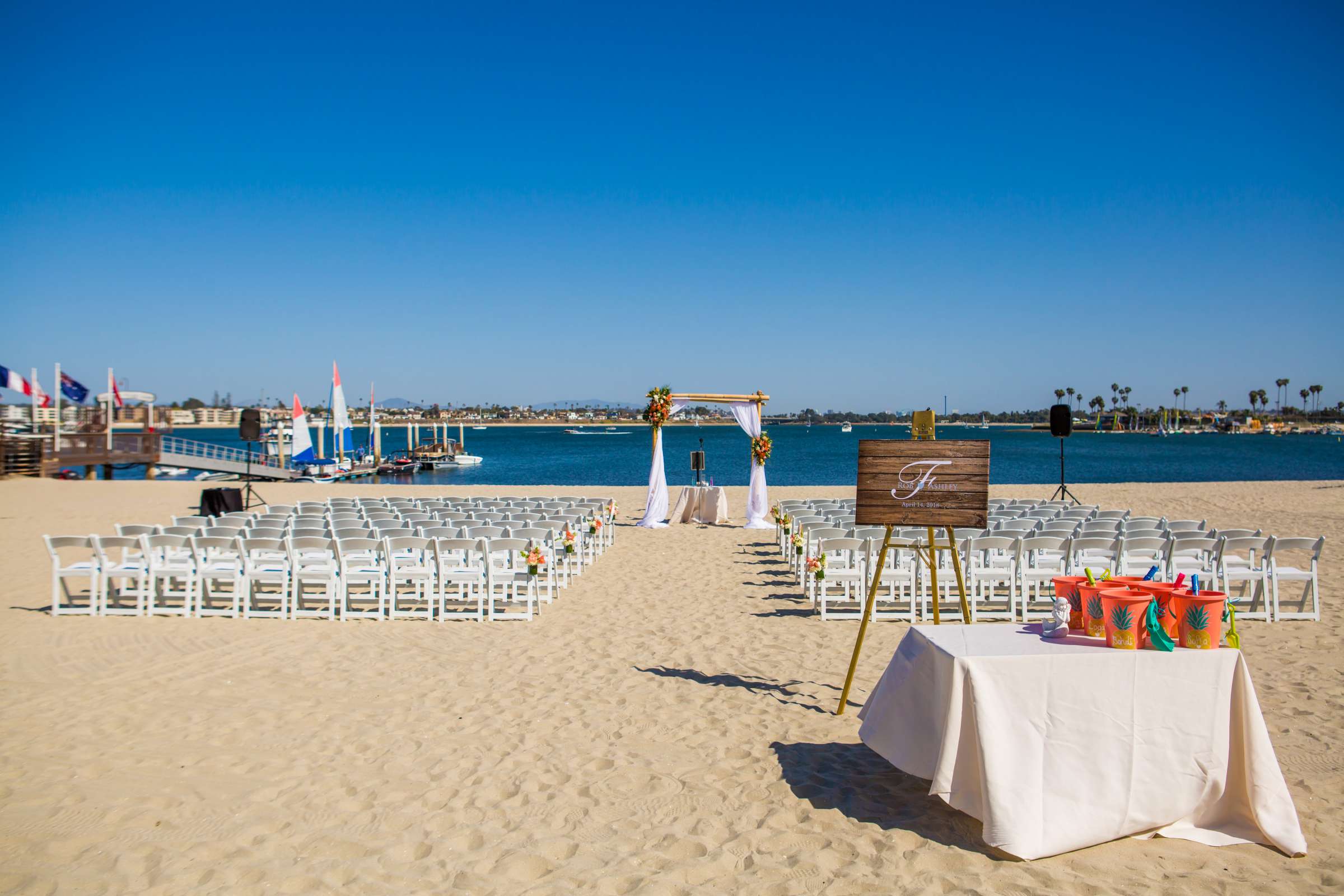 Catamaran Resort Wedding coordinated by Sweet Blossom Weddings, Ashley and Rob Wedding Photo #458471 by True Photography