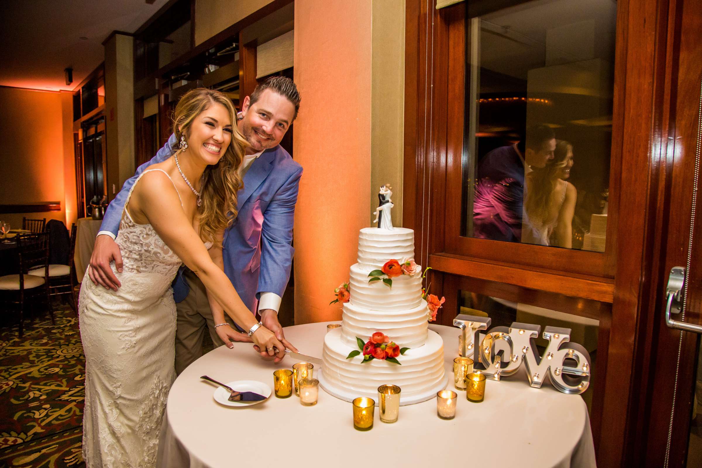 Catamaran Resort Wedding coordinated by Sweet Blossom Weddings, Ashley and Rob Wedding Photo #458548 by True Photography