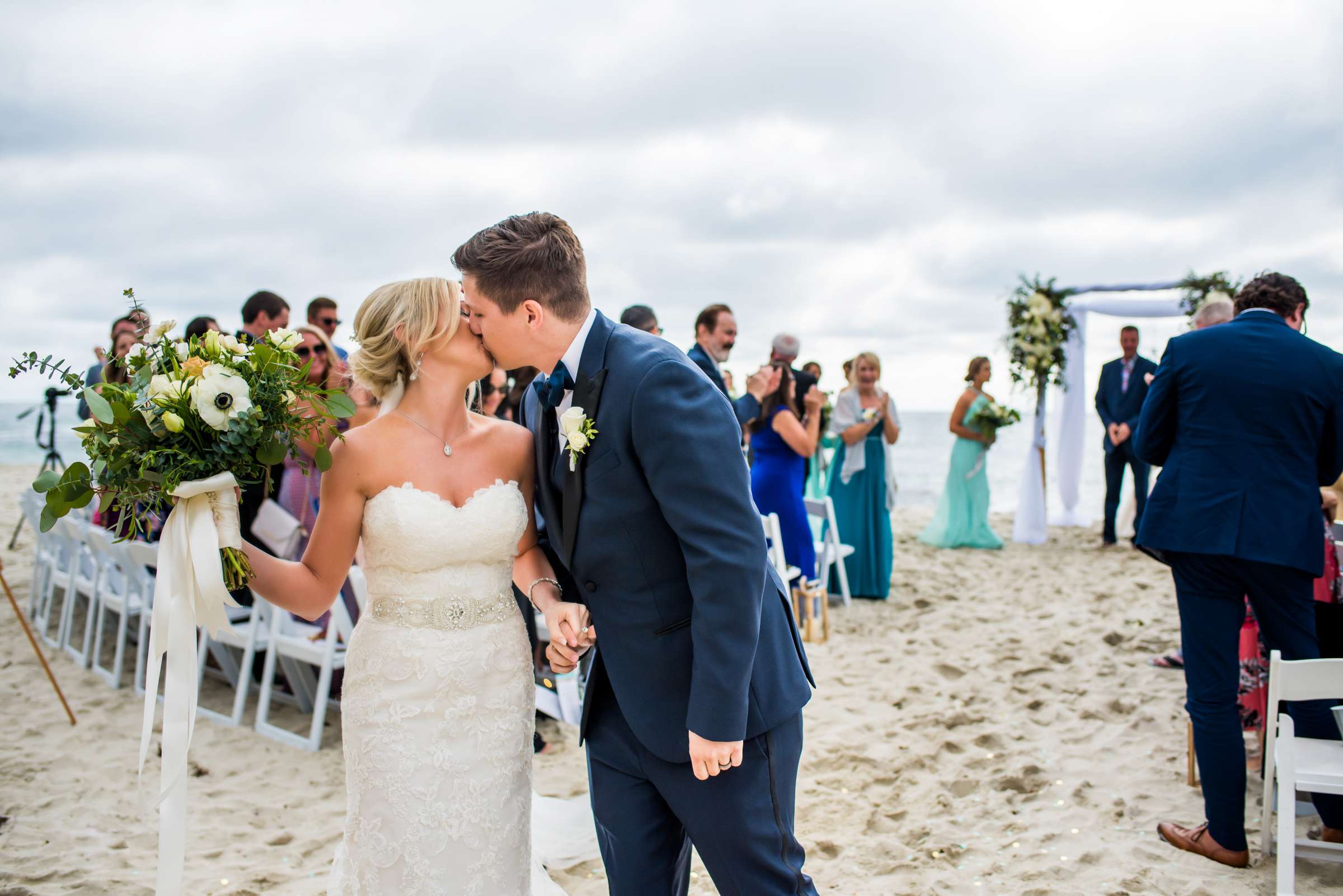 La Jolla Cove Rooftop Wedding, Kristen and Anthony Wedding Photo #77 by True Photography