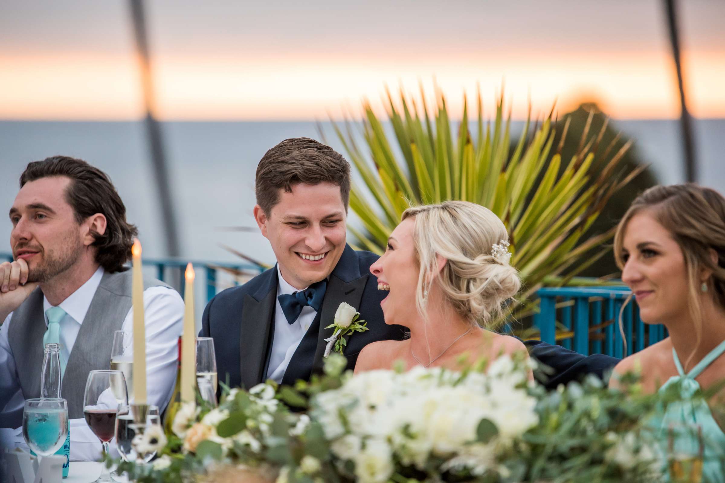 La Jolla Cove Rooftop Wedding, Kristen and Anthony Wedding Photo #116 by True Photography