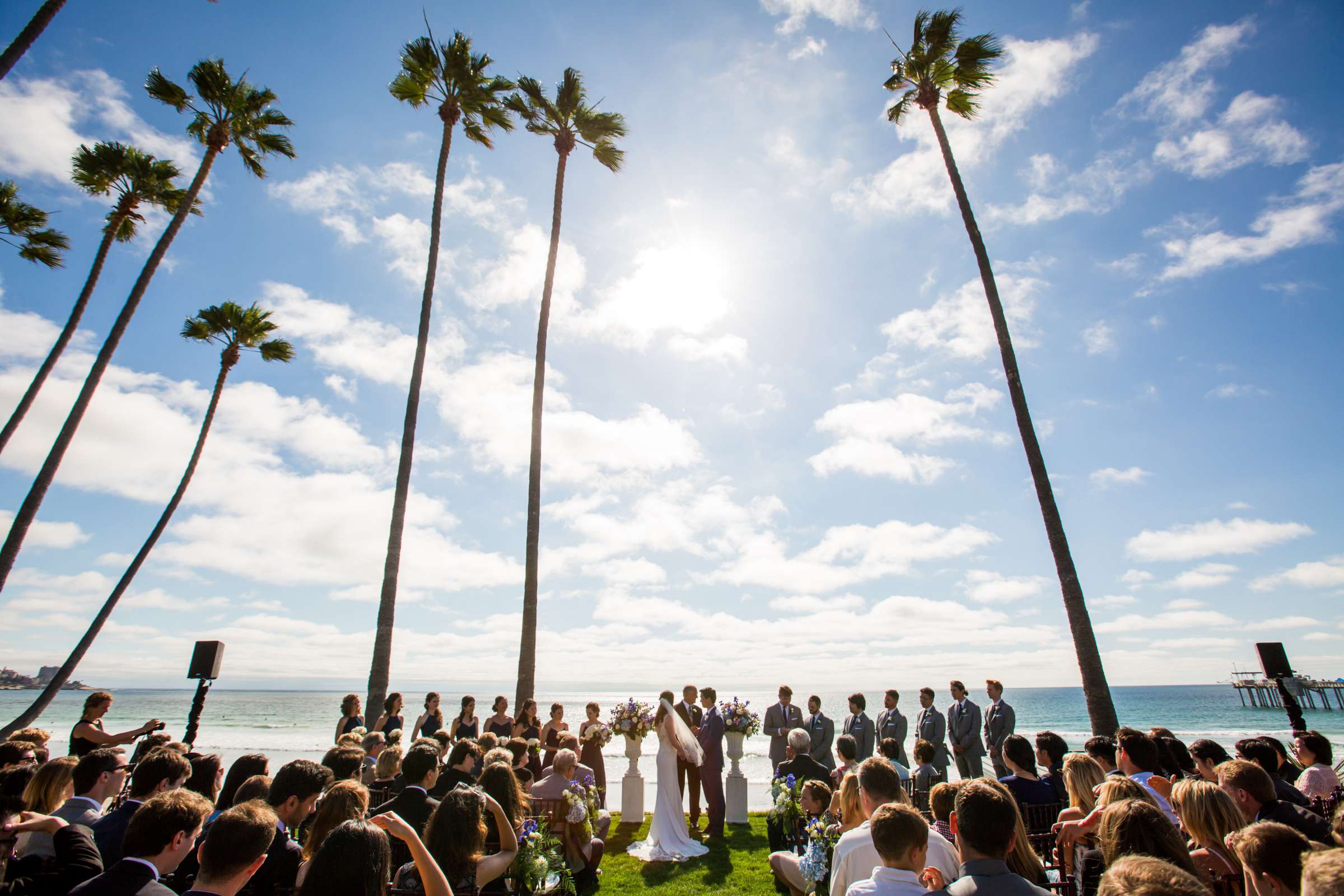 Scripps Seaside Forum Wedding coordinated by A Perfect Day With Renee, Caitlin and Christopher Wedding Photo #16 by True Photography