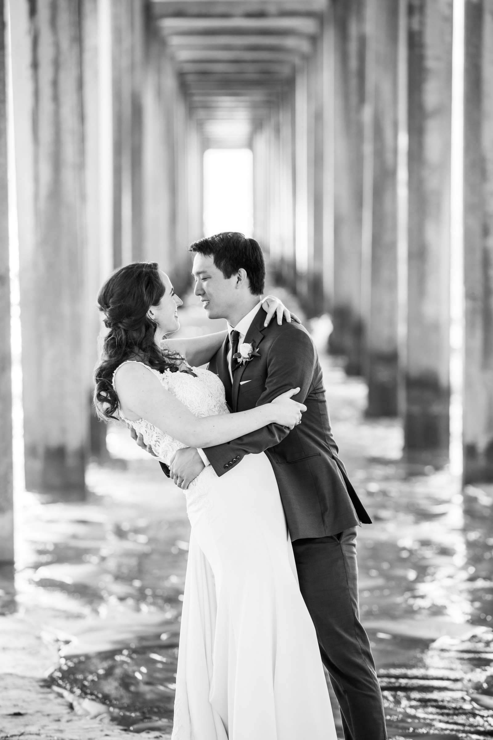 Scripps Seaside Forum Wedding coordinated by A Perfect Day With Renee, Caitlin and Christopher Wedding Photo #18 by True Photography
