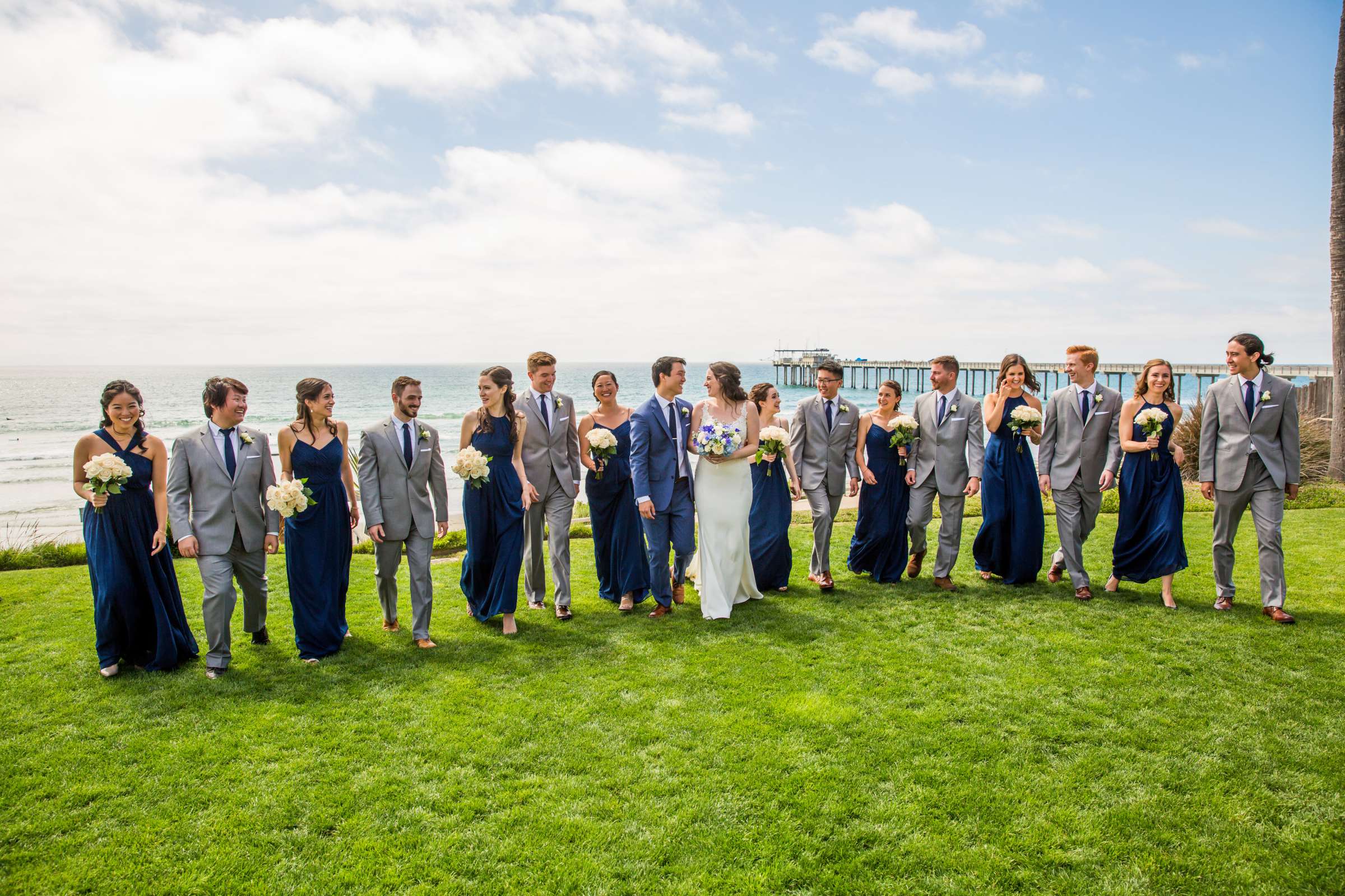 Scripps Seaside Forum Wedding coordinated by A Perfect Day With Renee, Caitlin and Christopher Wedding Photo #62 by True Photography