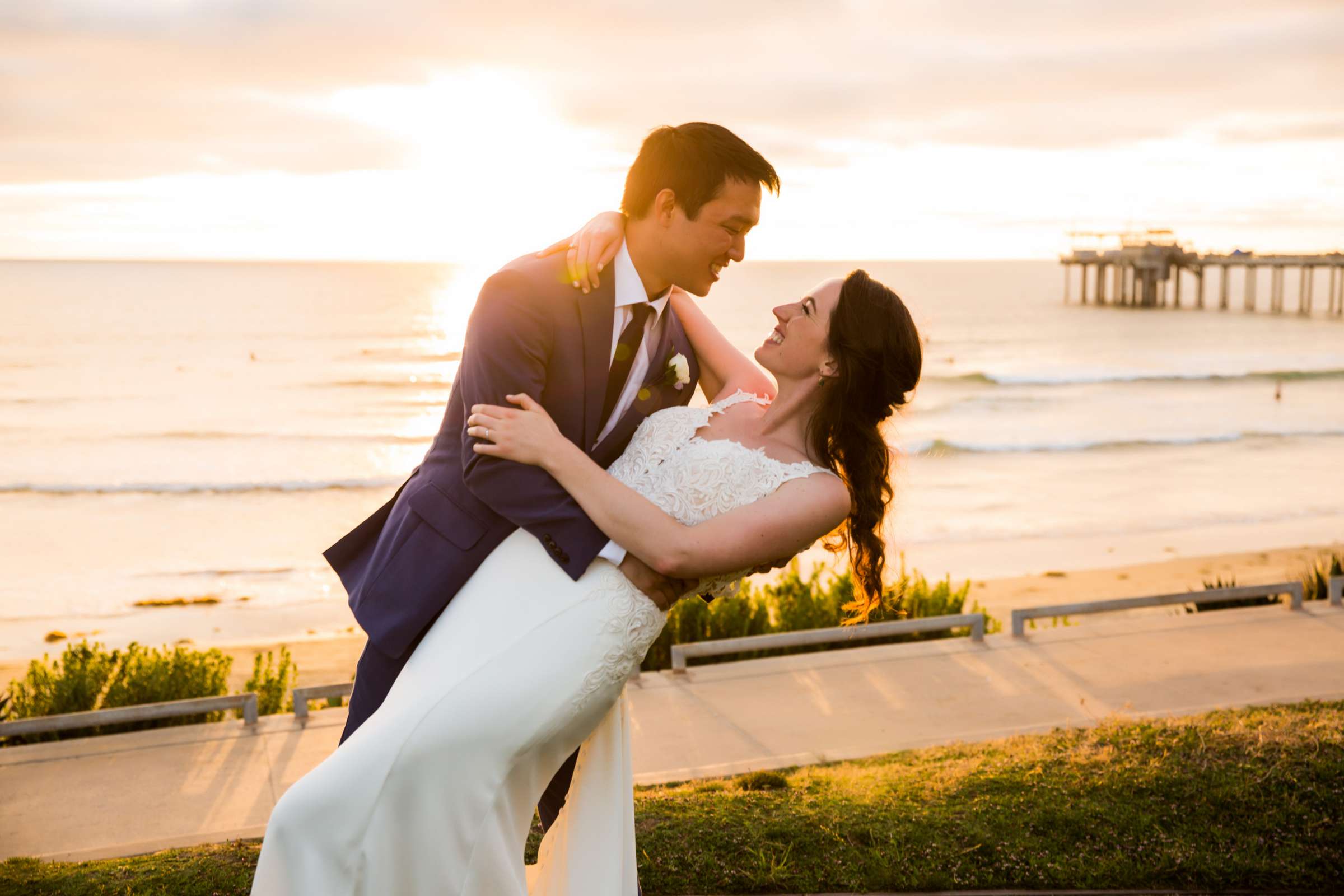 Scripps Seaside Forum Wedding coordinated by A Perfect Day With Renee, Caitlin and Christopher Wedding Photo #117 by True Photography