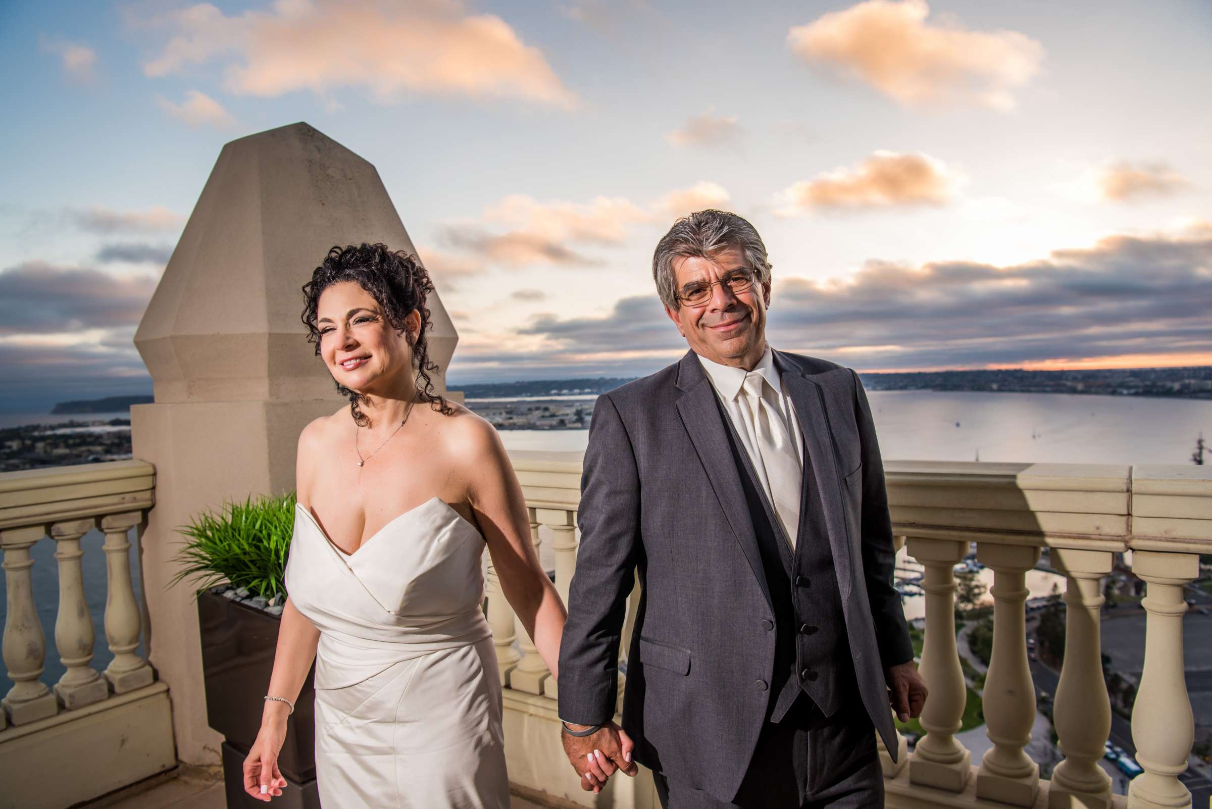 Manchester Grand Hyatt San Diego Wedding coordinated by First Comes Love Weddings & Events, Maria and David Wedding Photo #3 by True Photography