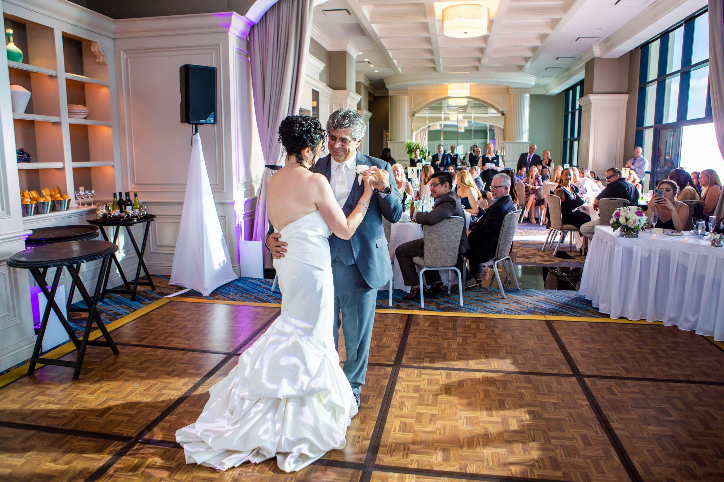 Manchester Grand Hyatt San Diego Wedding coordinated by First Comes Love Weddings & Events, Maria and David Wedding Photo #93 by True Photography