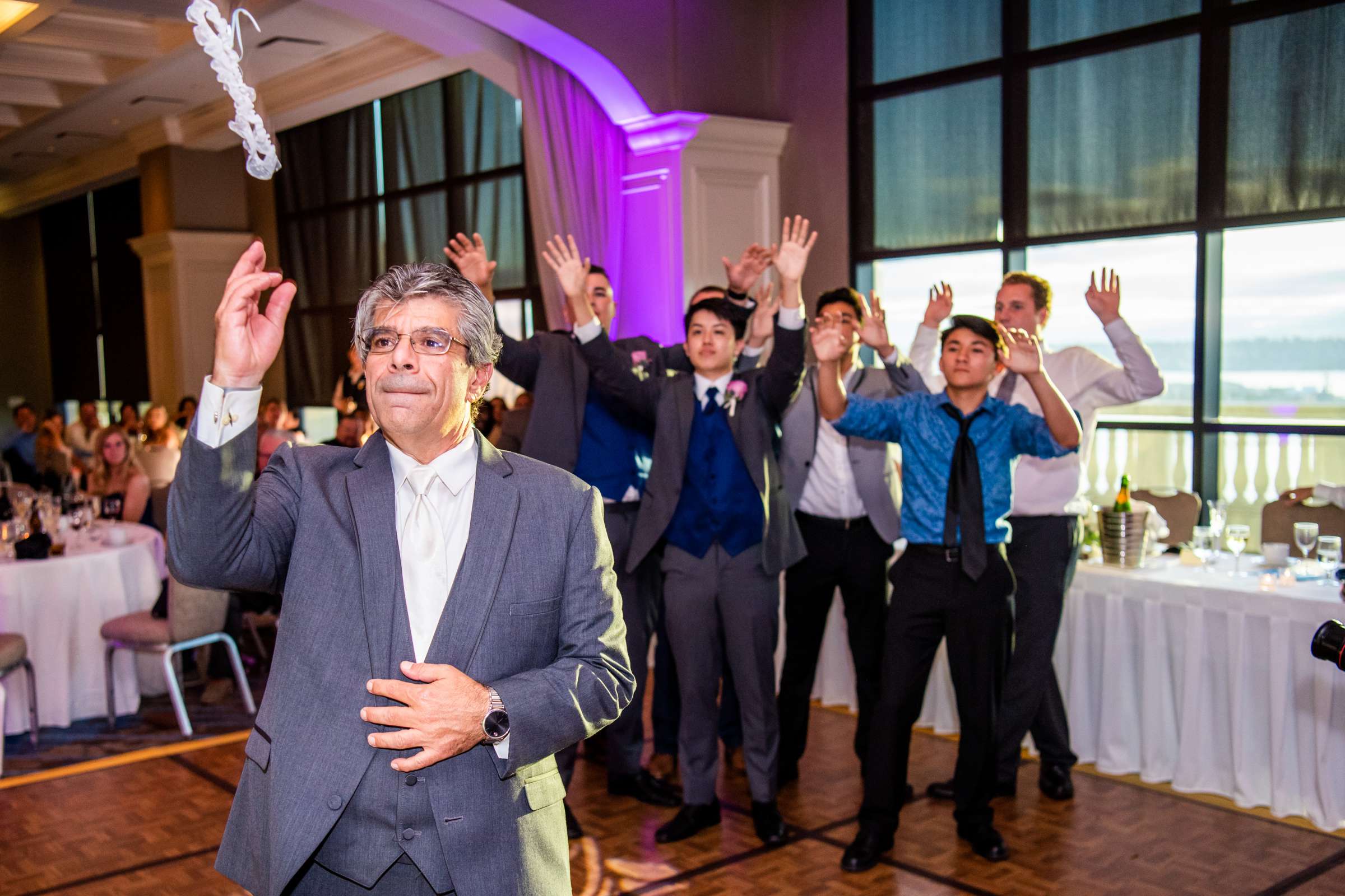 Manchester Grand Hyatt San Diego Wedding coordinated by First Comes Love Weddings & Events, Maria and David Wedding Photo #109 by True Photography