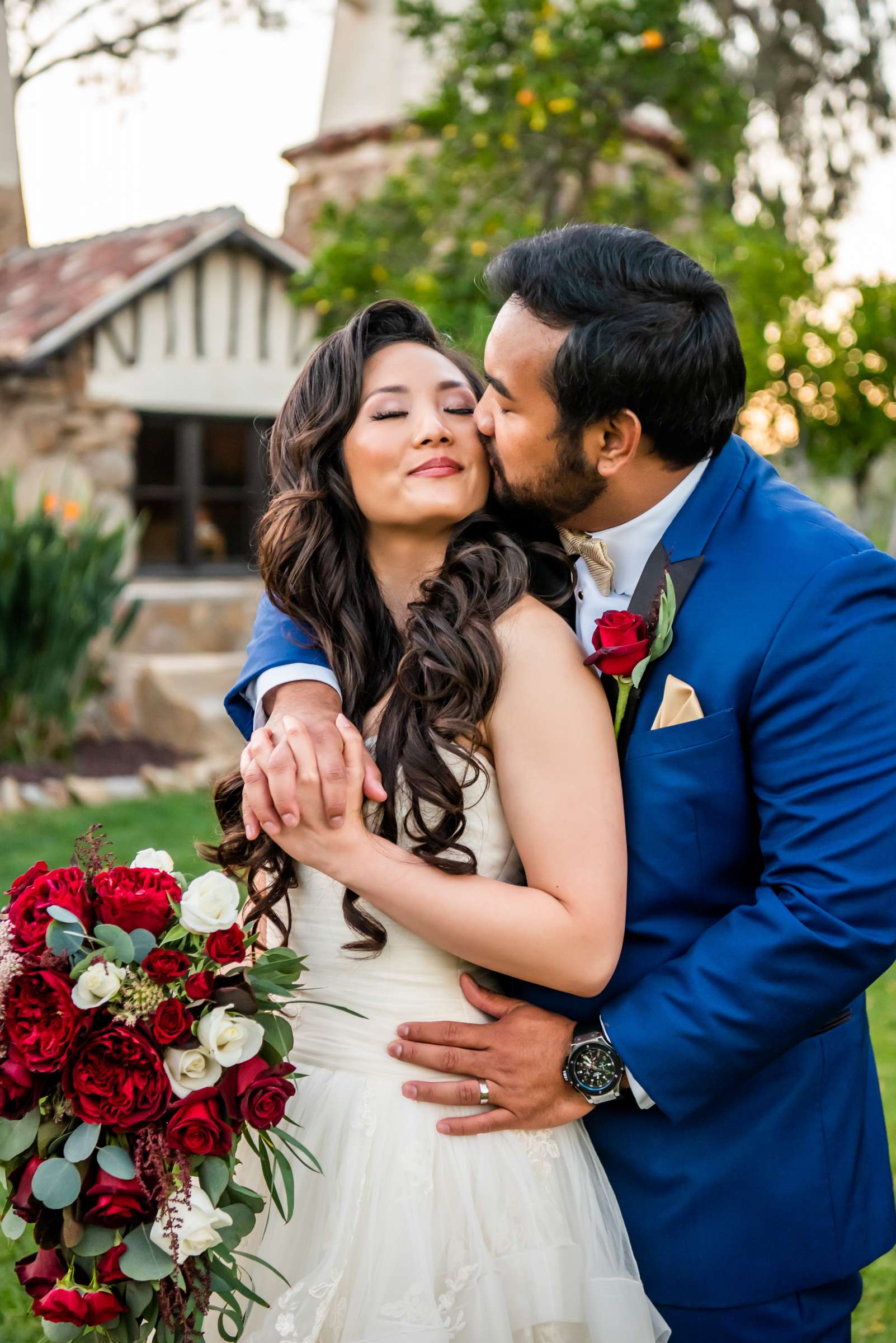 Mt Woodson Castle Wedding coordinated by Personal Touch Dining, Denise and Arbj Wedding Photo #24 by True Photography