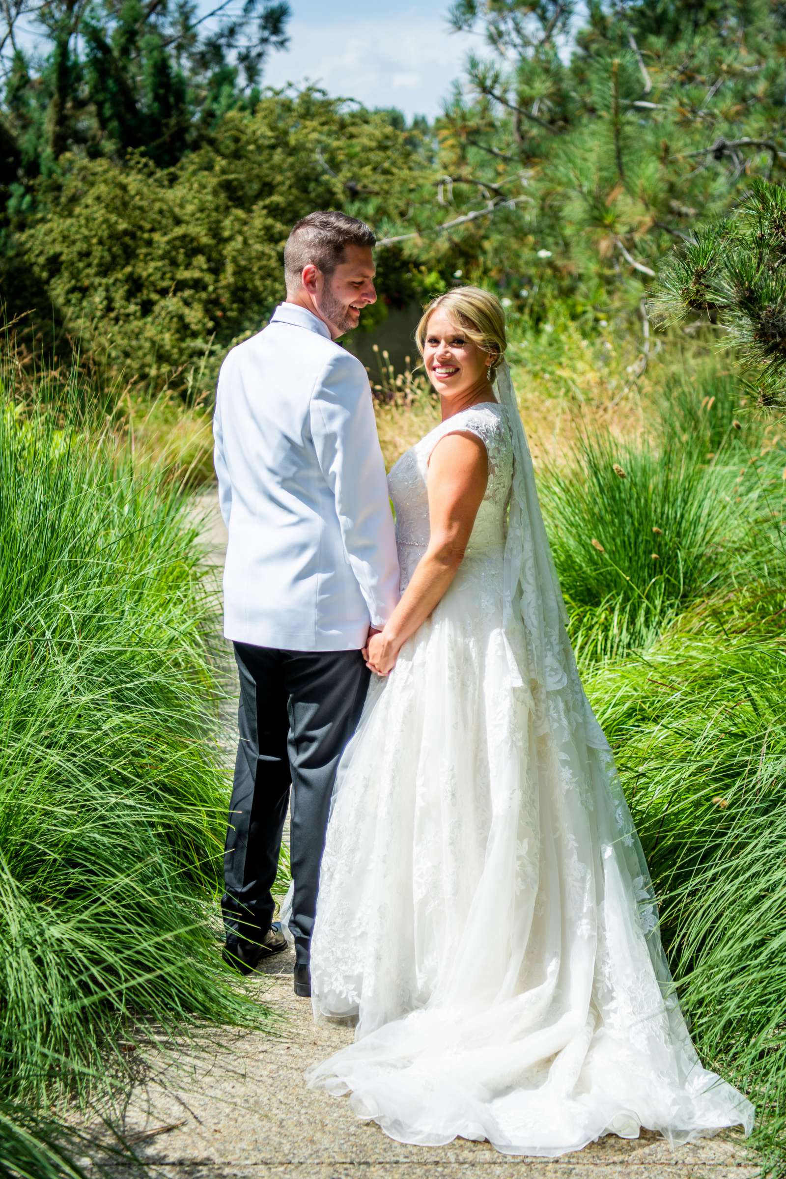 Lodge at Torrey Pines Wedding coordinated by Crown Weddings, Amy and Tim Wedding Photo #479093 by True Photography