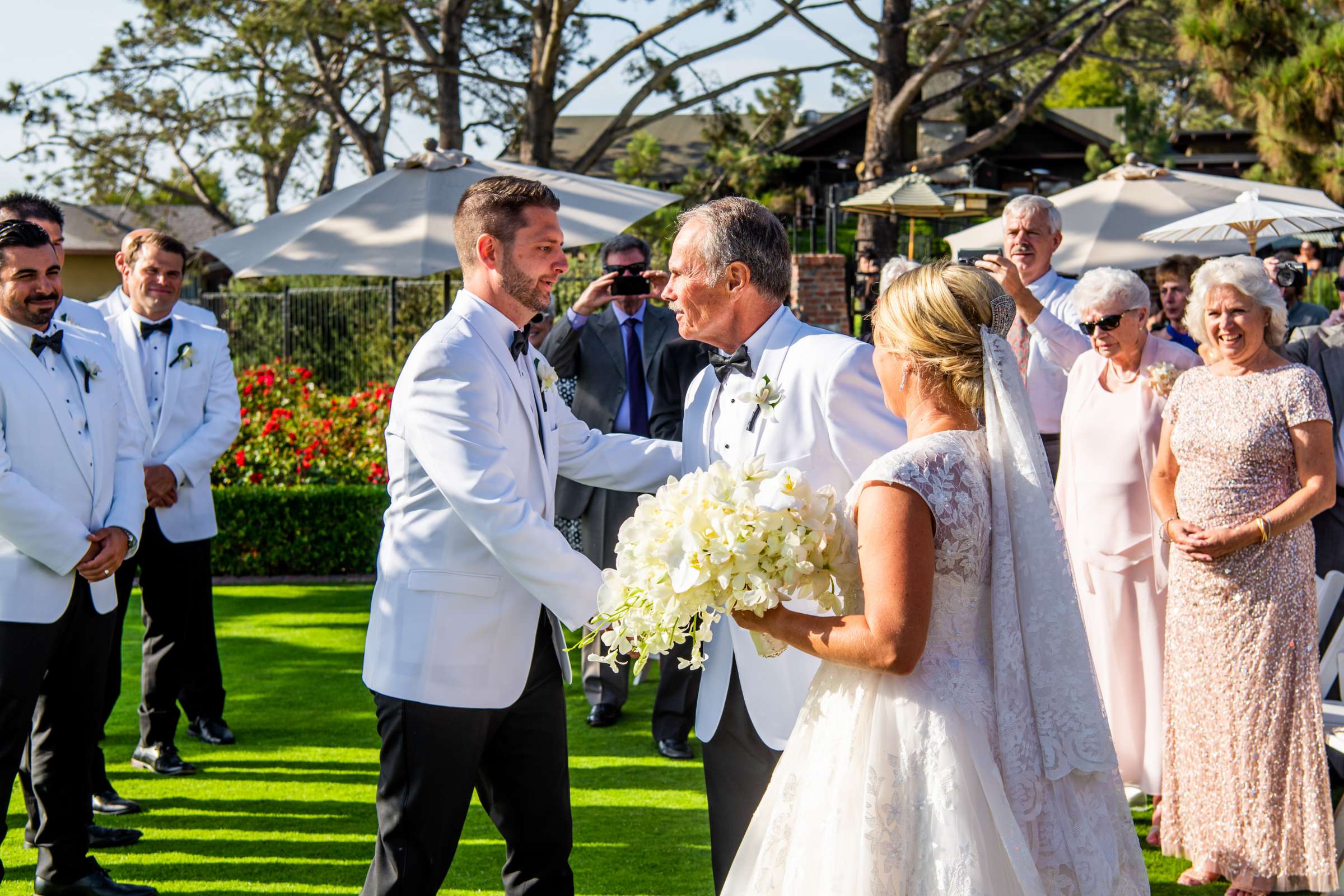 Lodge at Torrey Pines Wedding coordinated by Crown Weddings, Amy and Tim Wedding Photo #479136 by True Photography