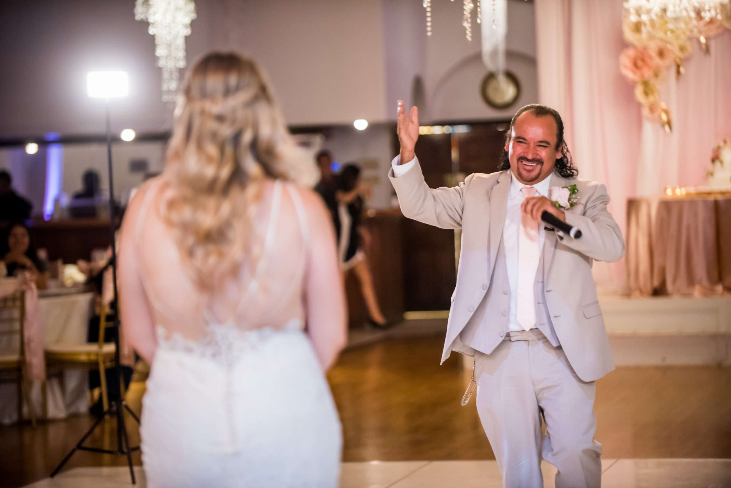 Fiesta Hall Wedding coordinated by At Your Side Planning, Jennifer and Johnny Wedding Photo #60 by True Photography