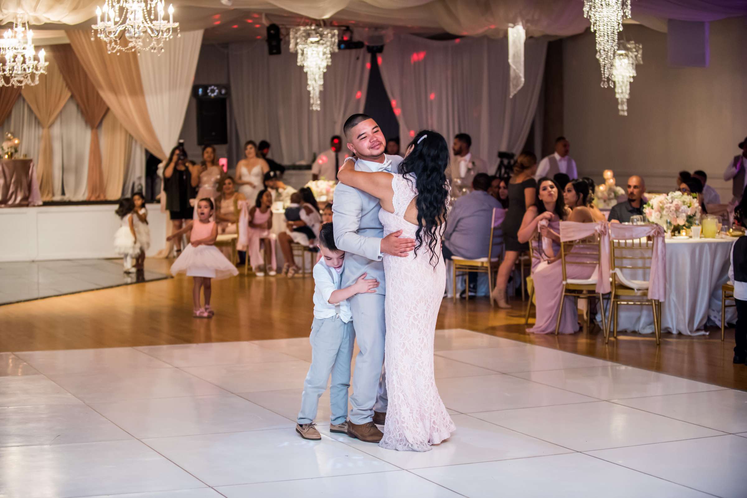 Fiesta Hall Wedding coordinated by At Your Side Planning, Jennifer and Johnny Wedding Photo #64 by True Photography