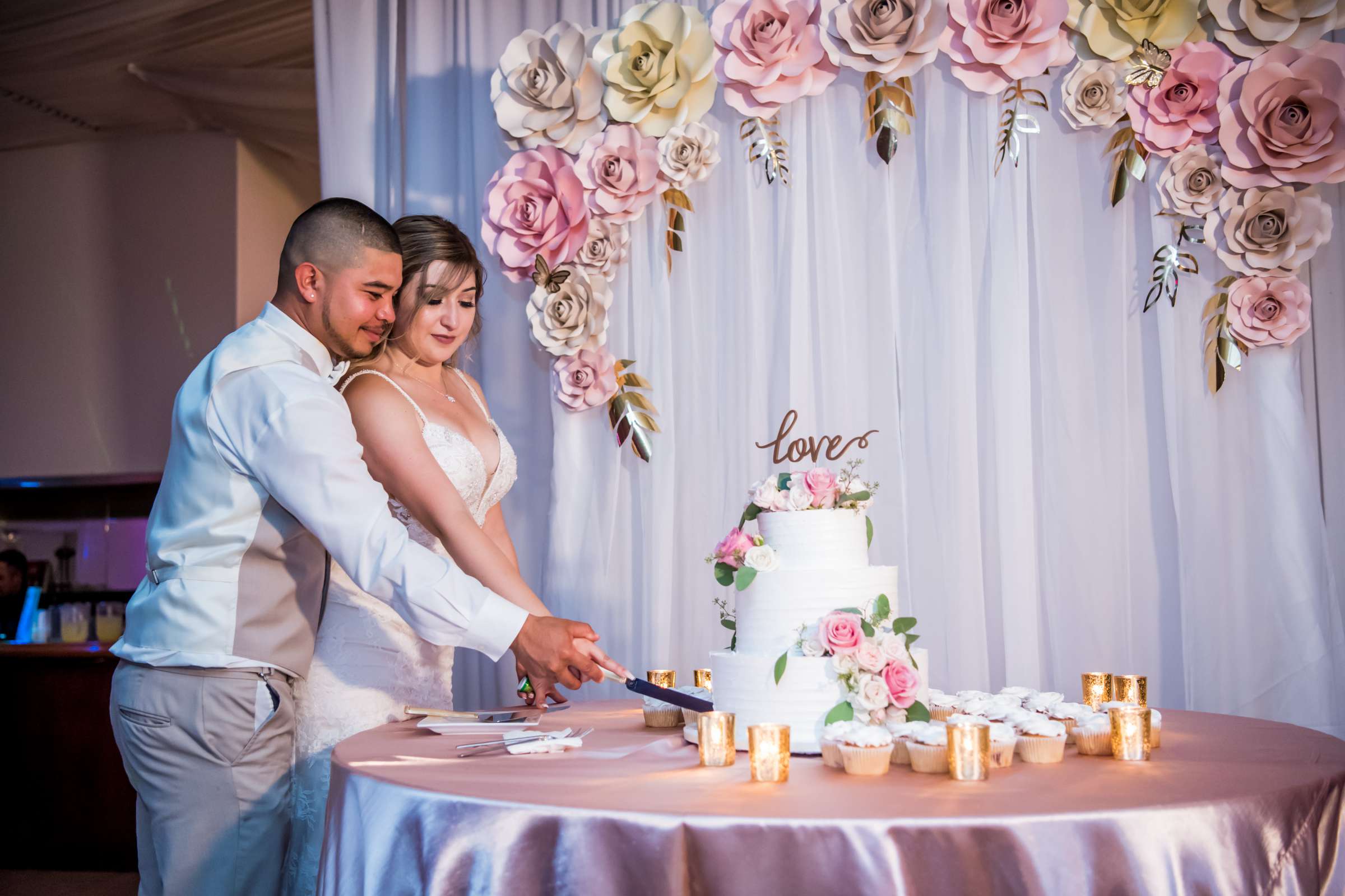 Fiesta Hall Wedding coordinated by At Your Side Planning, Jennifer and Johnny Wedding Photo #73 by True Photography