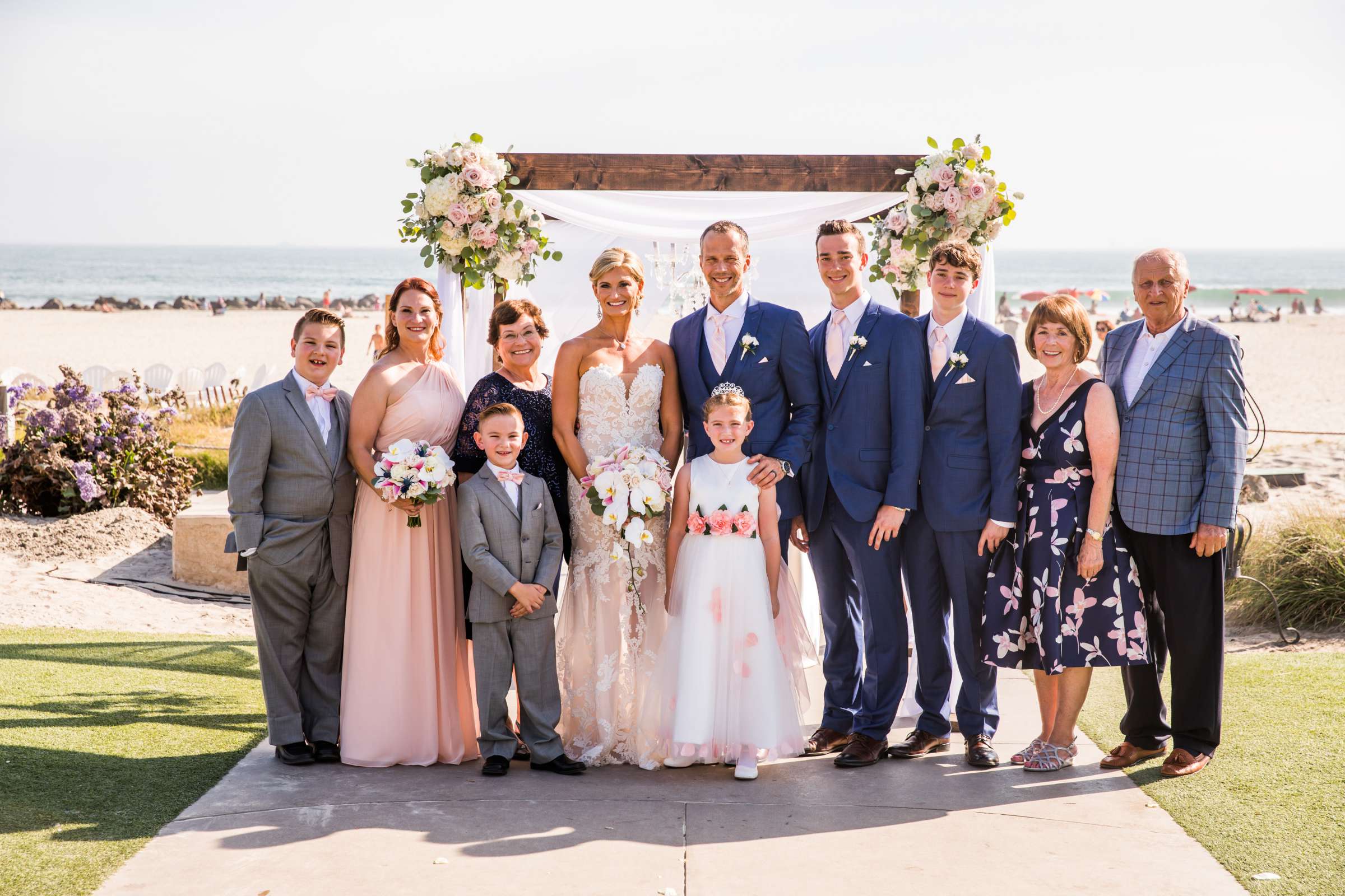 Hotel Del Coronado Wedding coordinated by Creative Affairs Inc, Heather and Joseph Wedding Photo #111 by True Photography