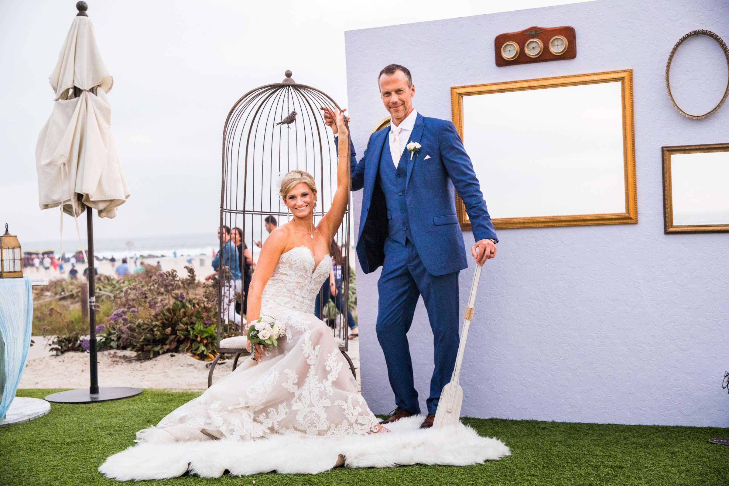 Hotel Del Coronado Wedding coordinated by Creative Affairs Inc, Heather and Joseph Wedding Photo #148 by True Photography