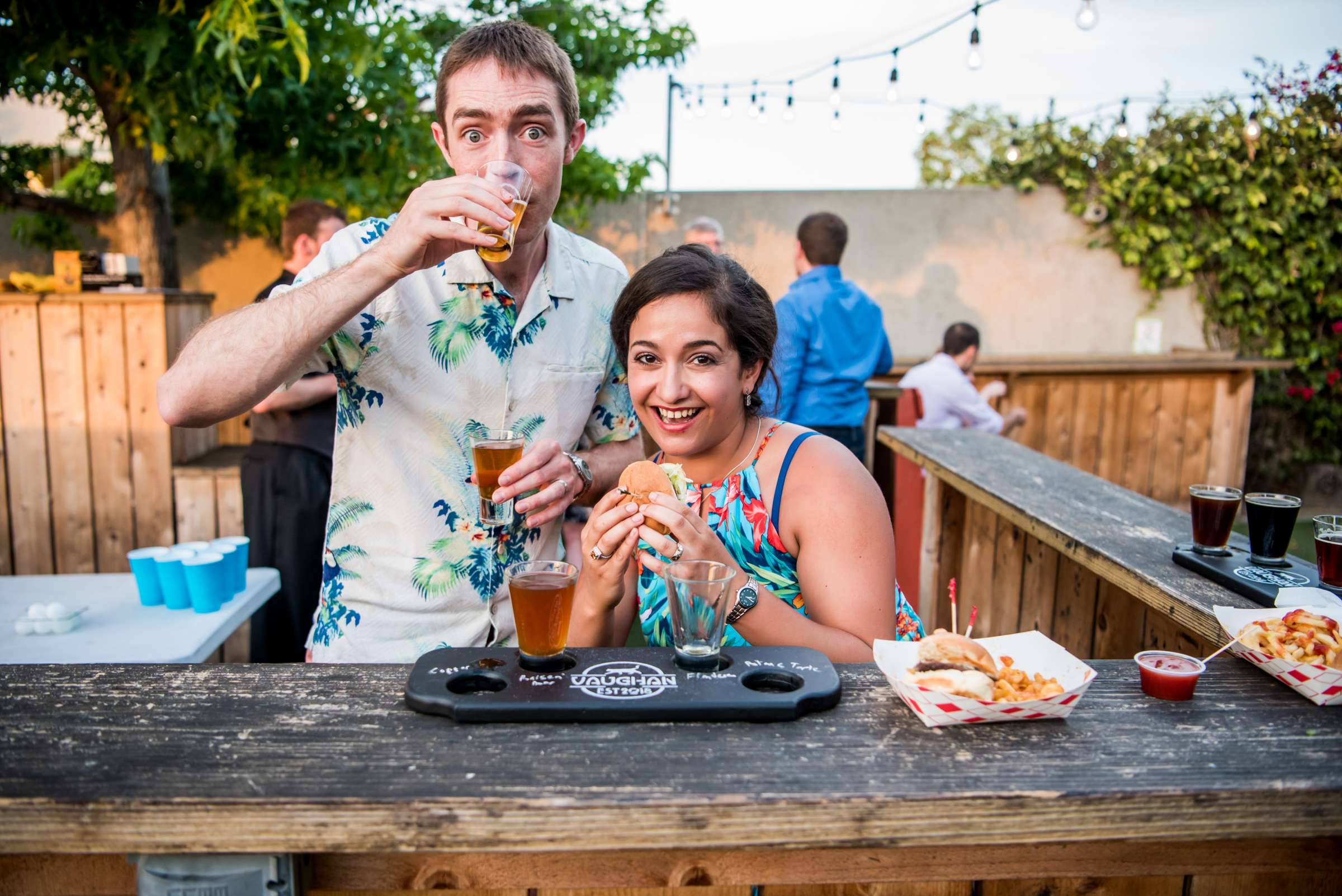 Green Flash Brewing Wedding, Stacey and Michael Wedding Photo #20 by True Photography