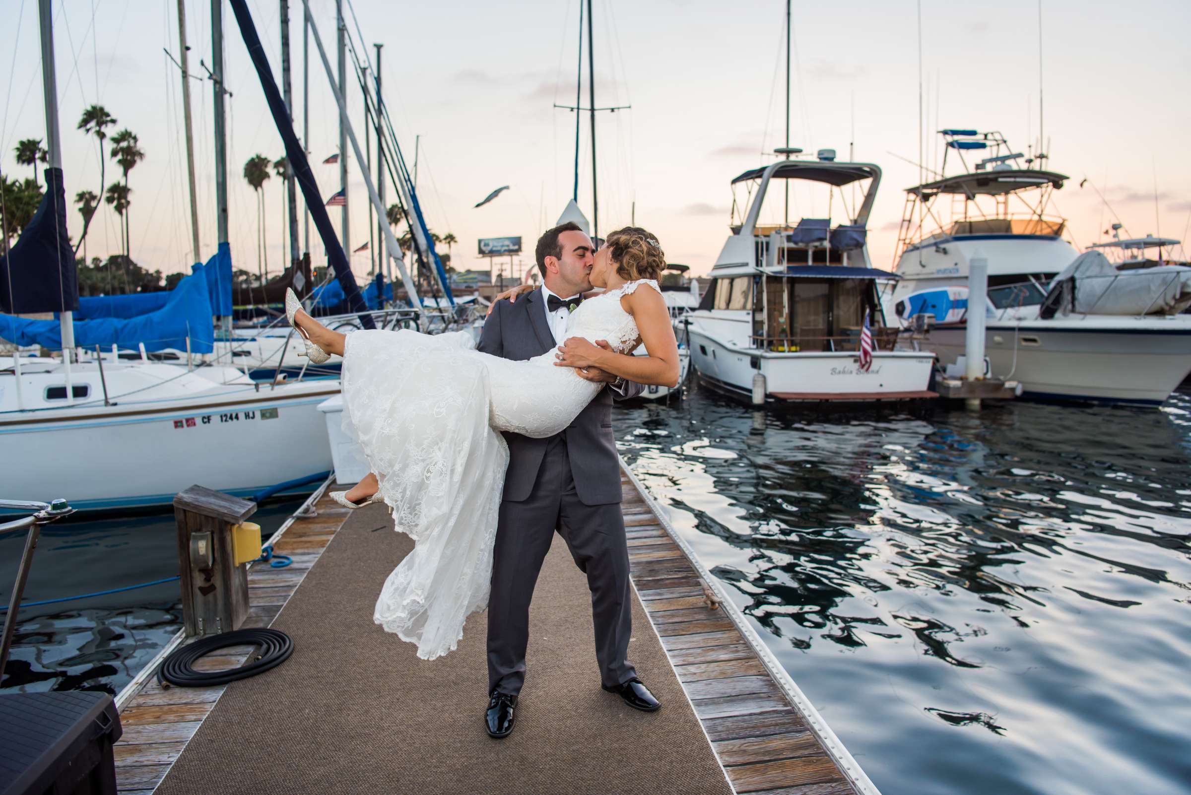 Bahia Hotel Wedding coordinated by Events Inspired SD, Kathy and TJ Wedding Photo #13 by True Photography