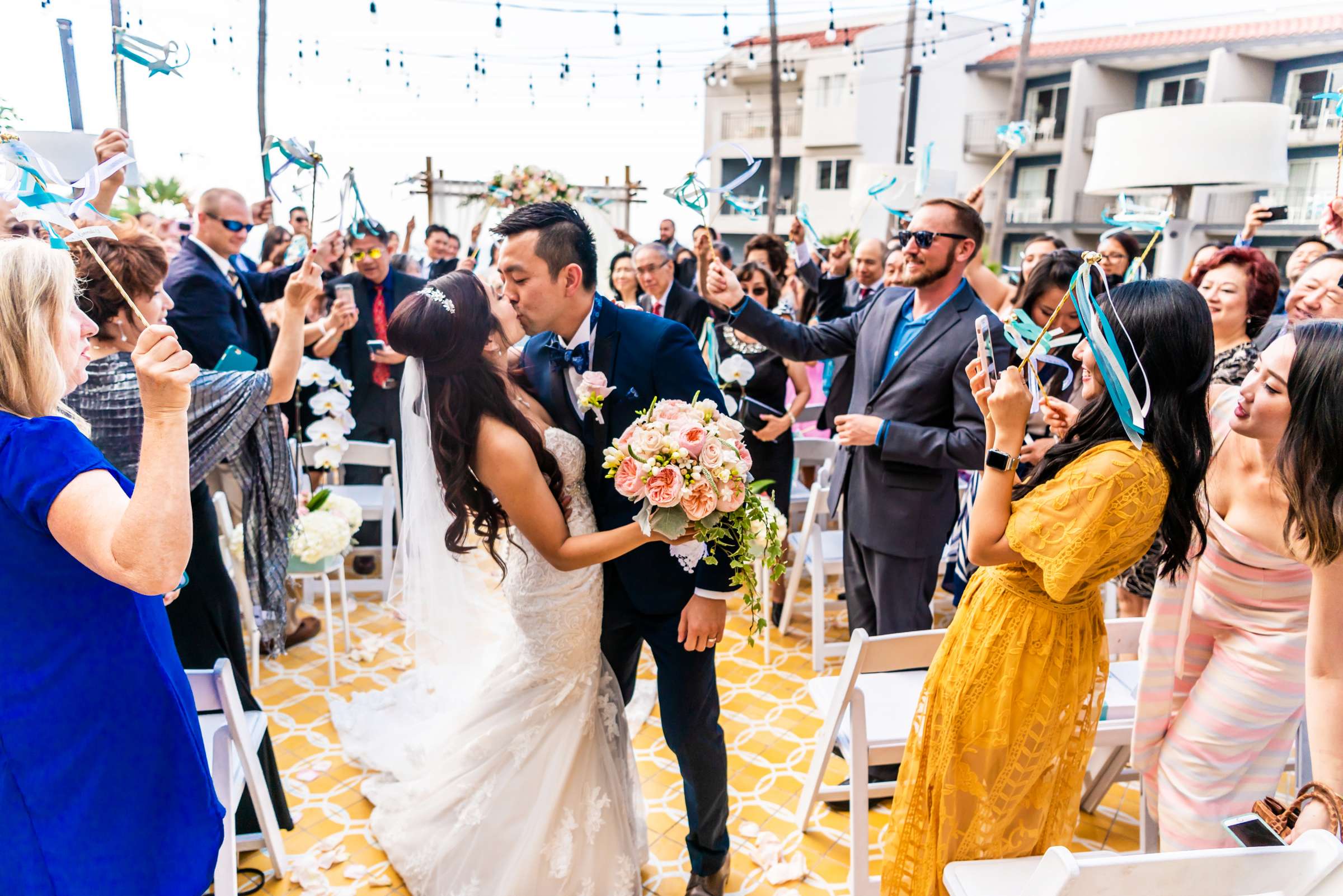 Loews Coronado Bay Resort Wedding coordinated by Aficial Events, Kellyn and Dwight Wedding Photo #491890 by True Photography