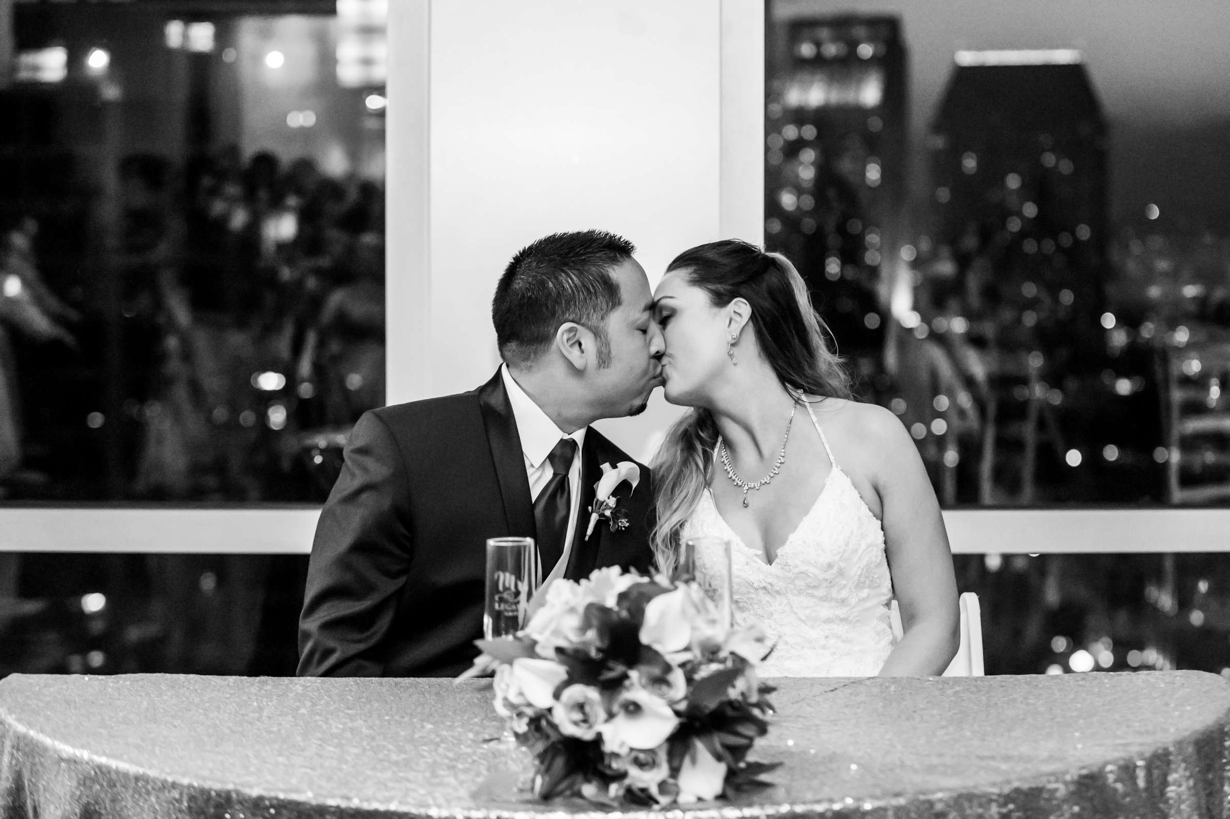 Hilton San Diego Bayfront Wedding, Roxane and Jay Wedding Photo #95 by True Photography