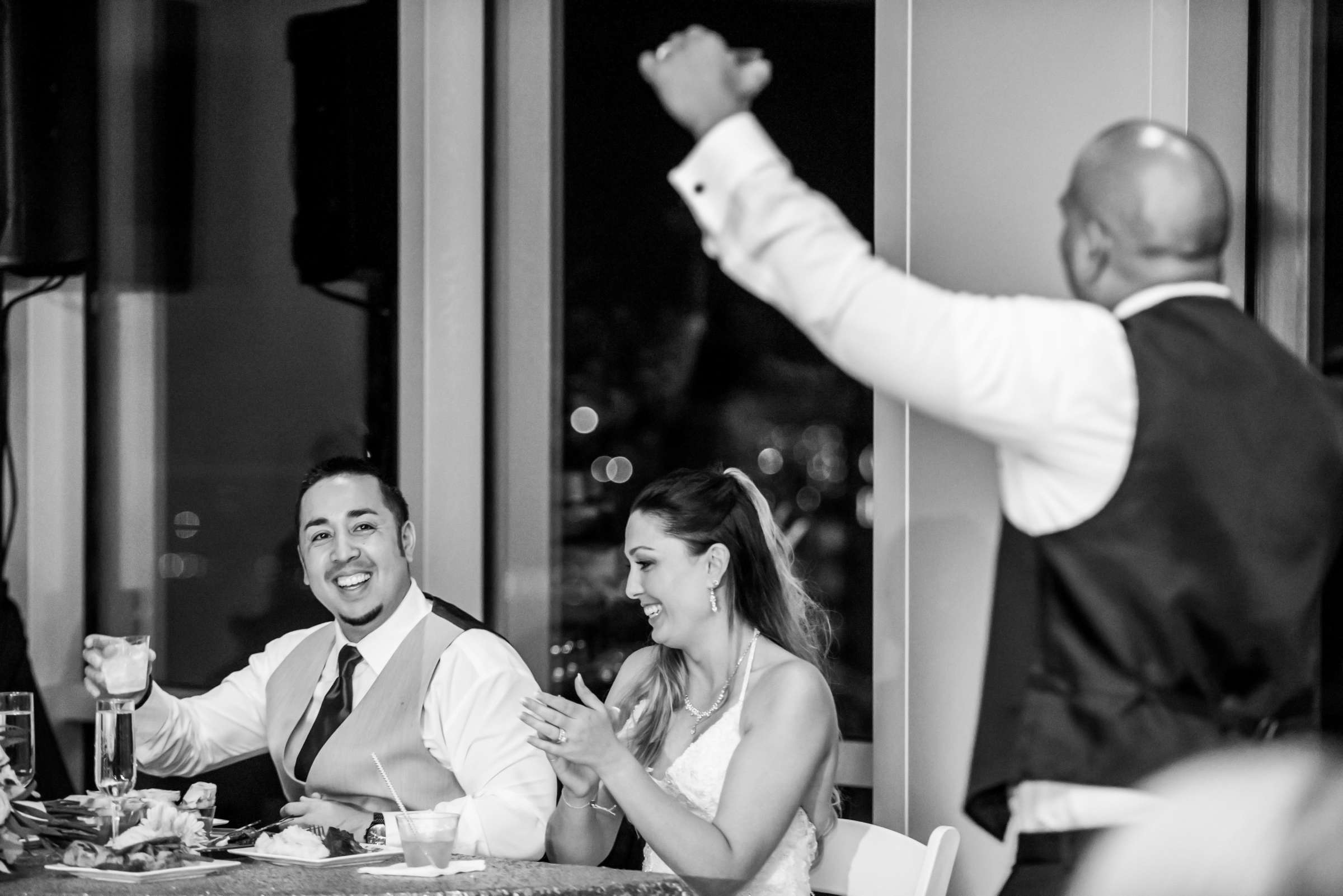 Hilton San Diego Bayfront Wedding, Roxane and Jay Wedding Photo #103 by True Photography