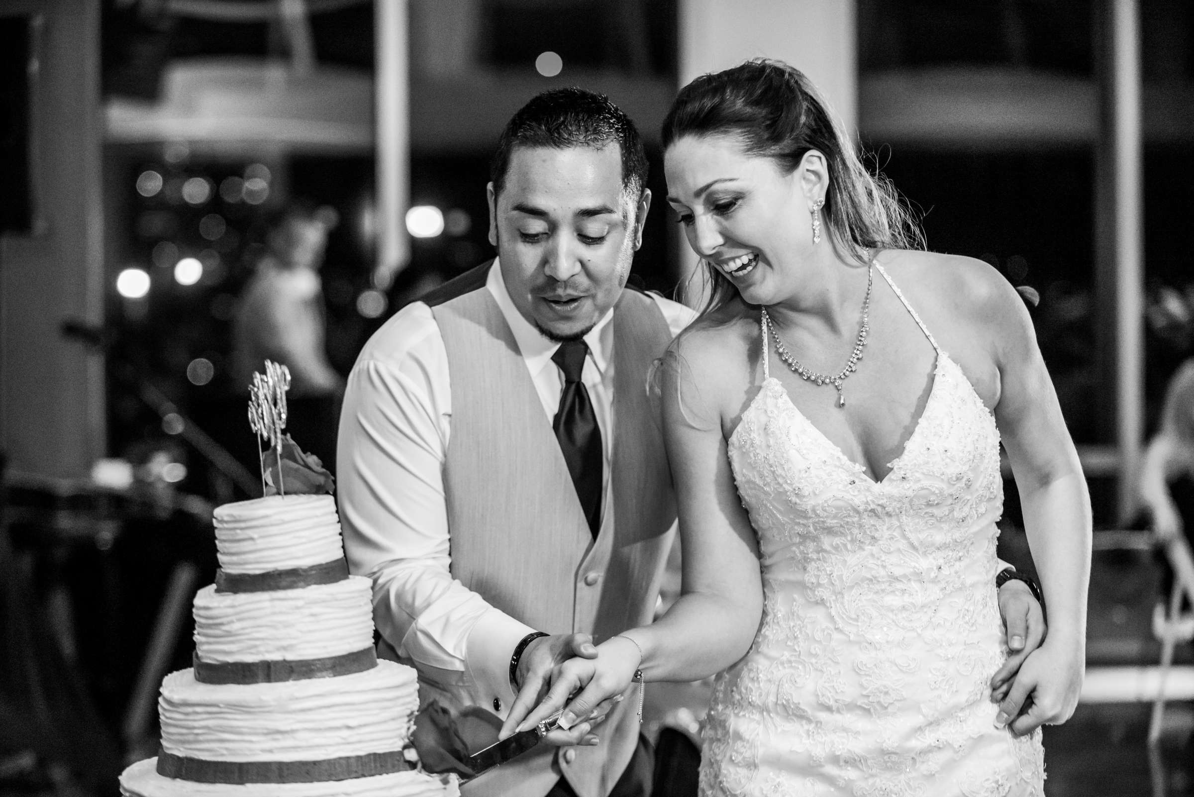 Hilton San Diego Bayfront Wedding, Roxane and Jay Wedding Photo #112 by True Photography